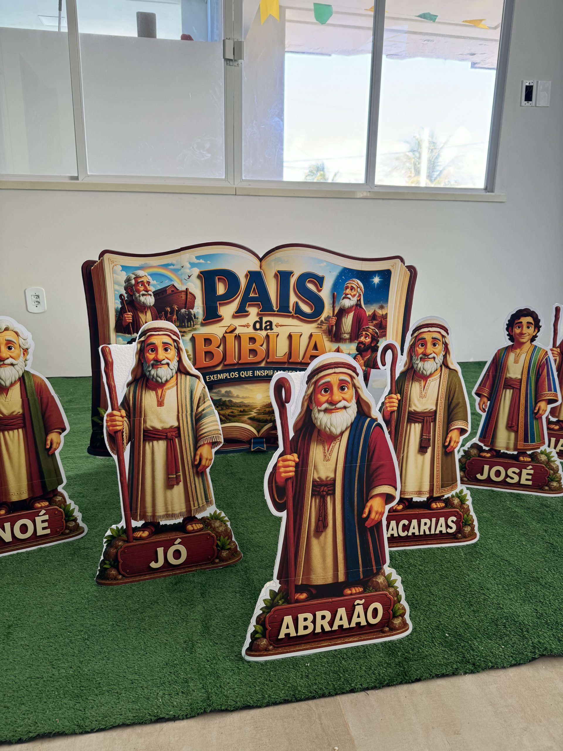 📖✨ Cenário 3D Pais da Bíblia