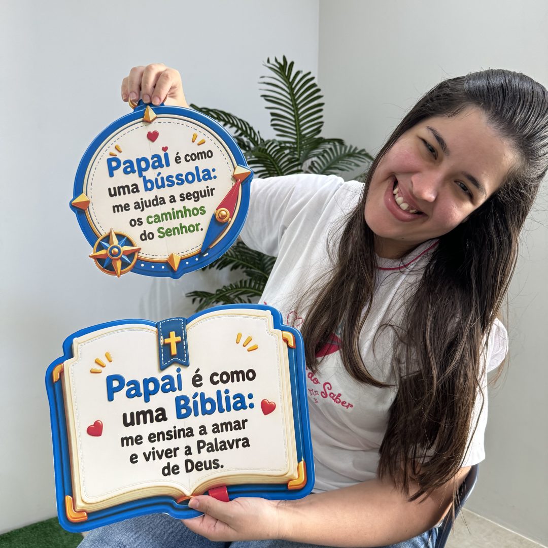 💙✨ Jogral Dia dos Pais – Papai é como…