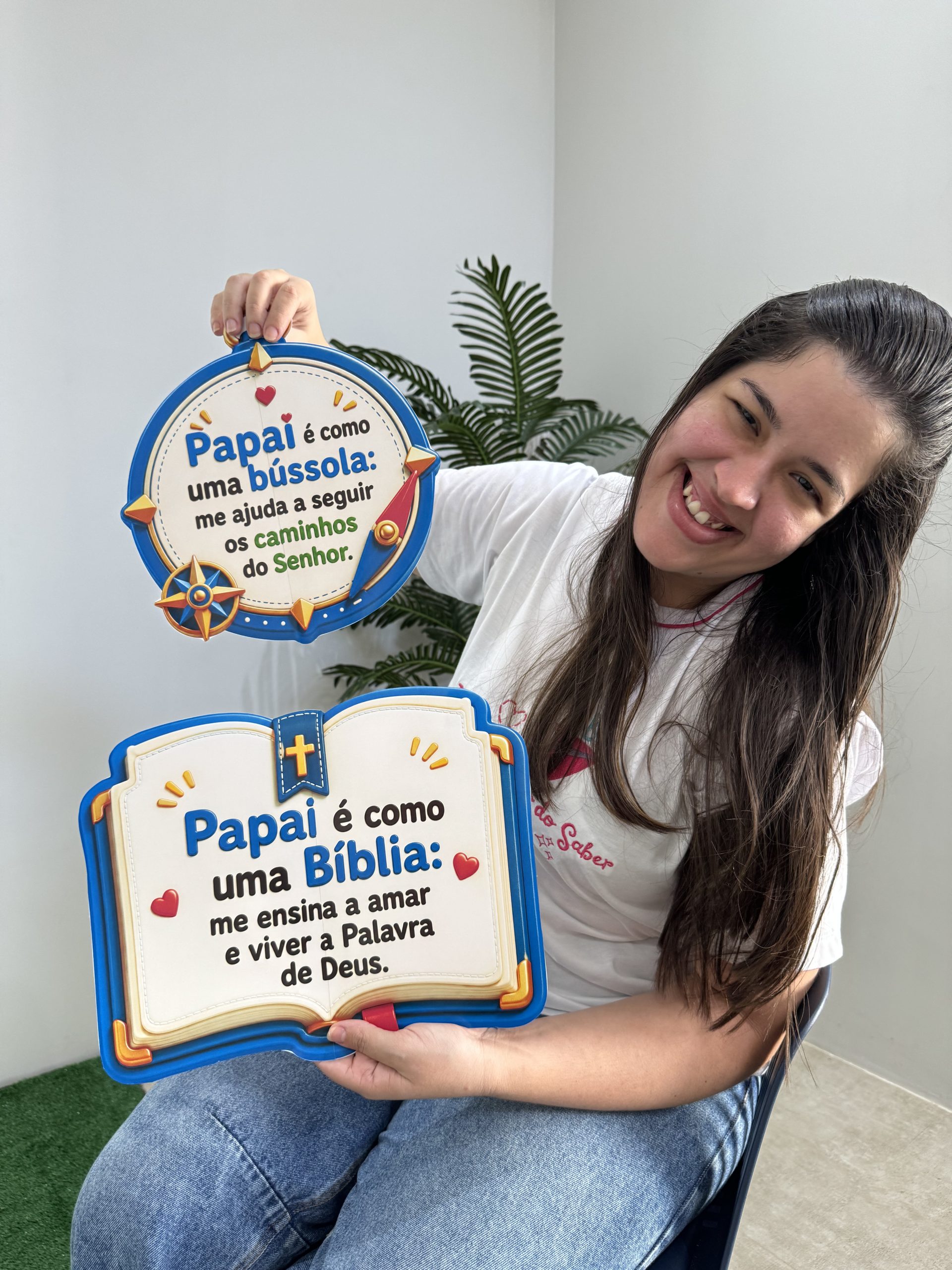 💙✨ Jogral Dia dos Pais – Papai é como…