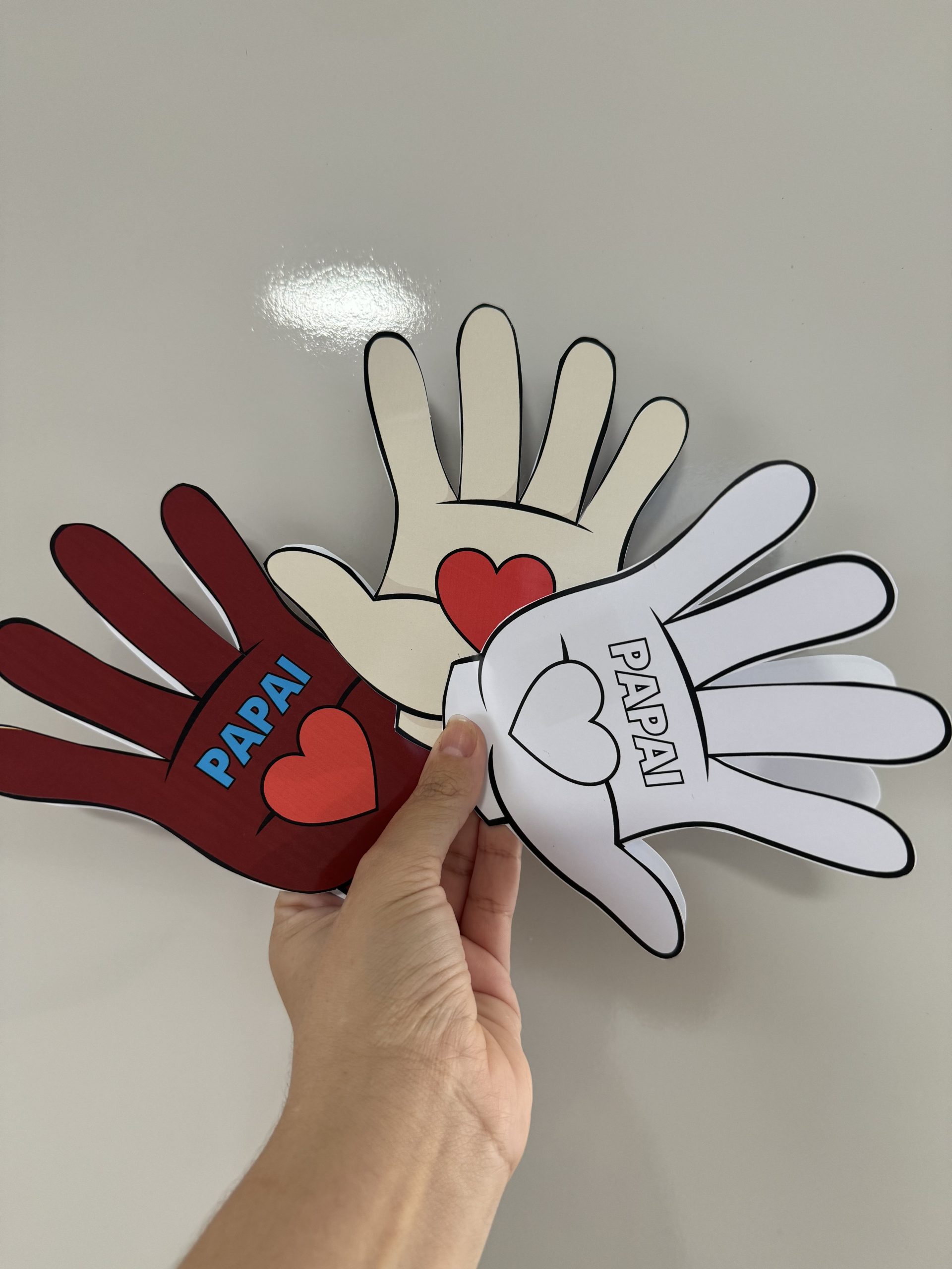 🖐️💙 Lembrancinha Dia dos Pais – Papai, Te Amo um Tantão Assim! - Imagem 2