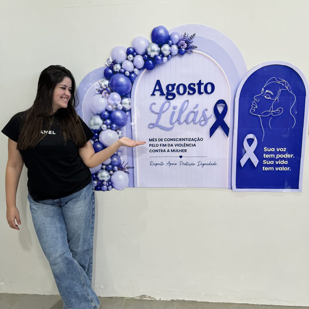 💜✨ Painel Agosto Lilás – Sua Vida Tem Valor