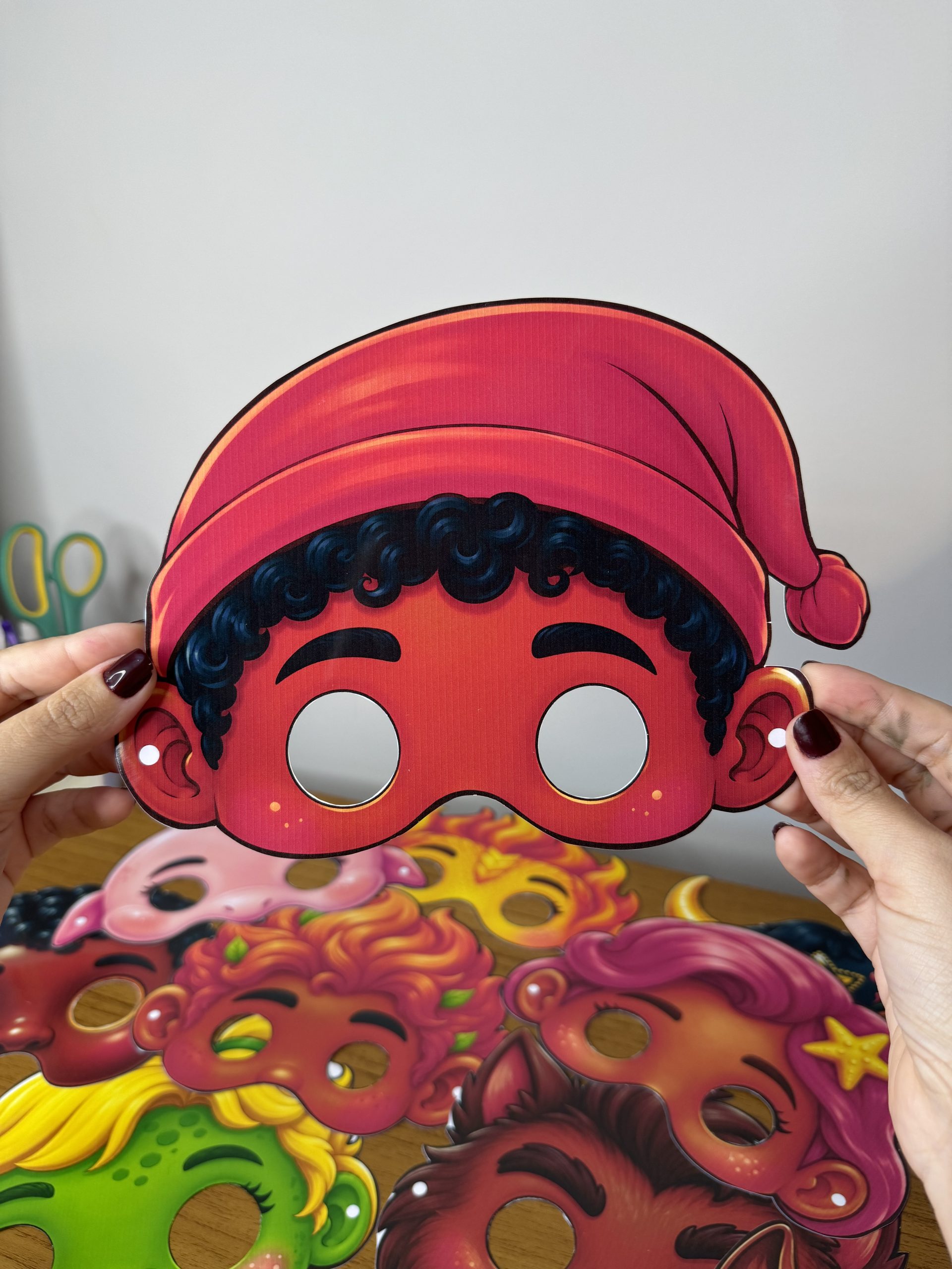 🎭✨ Kit Máscaras Personagens do Folclore Brasileiro - Imagem 2