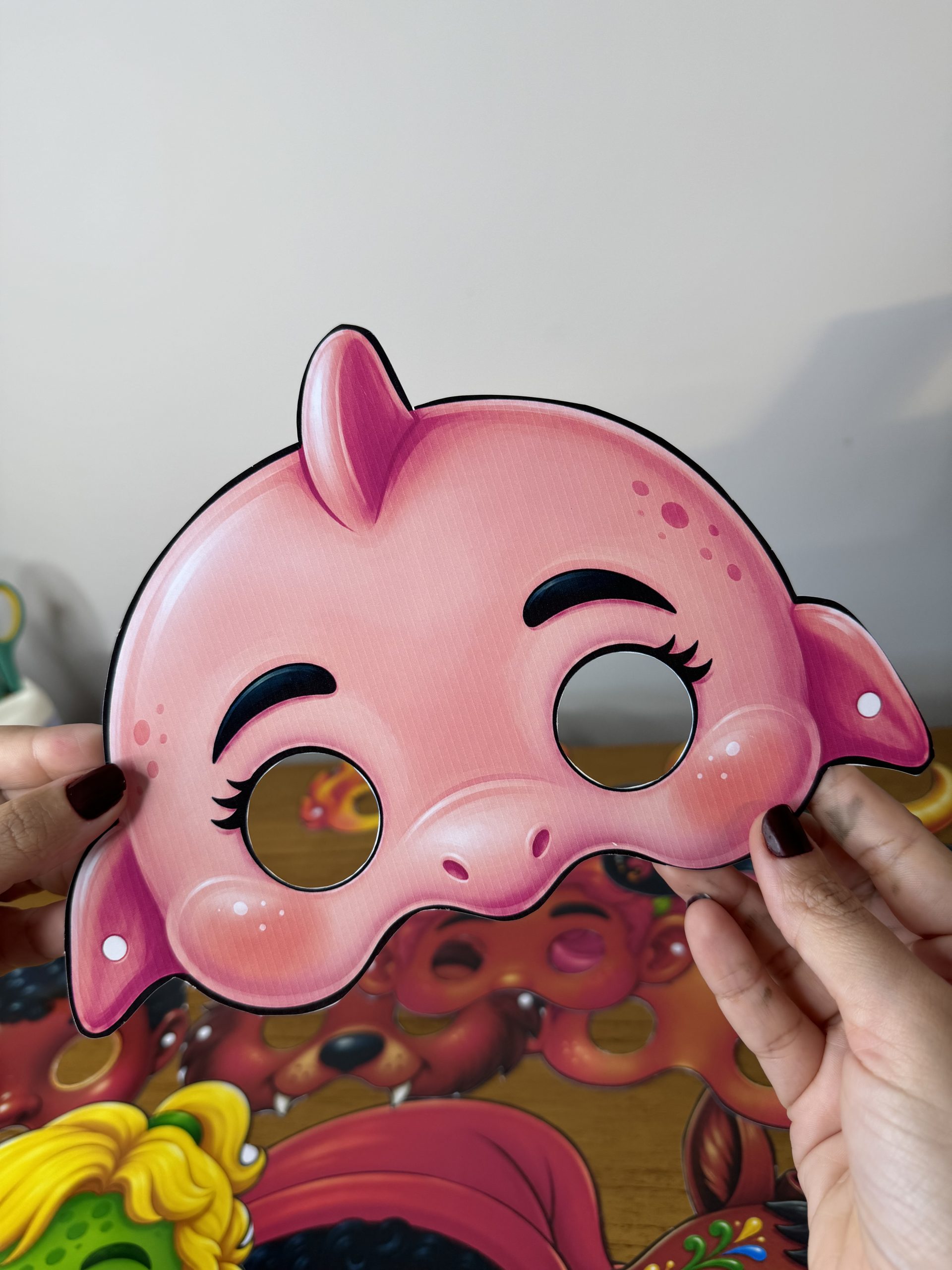 🎭✨ Kit Máscaras Personagens do Folclore Brasileiro - Imagem 10