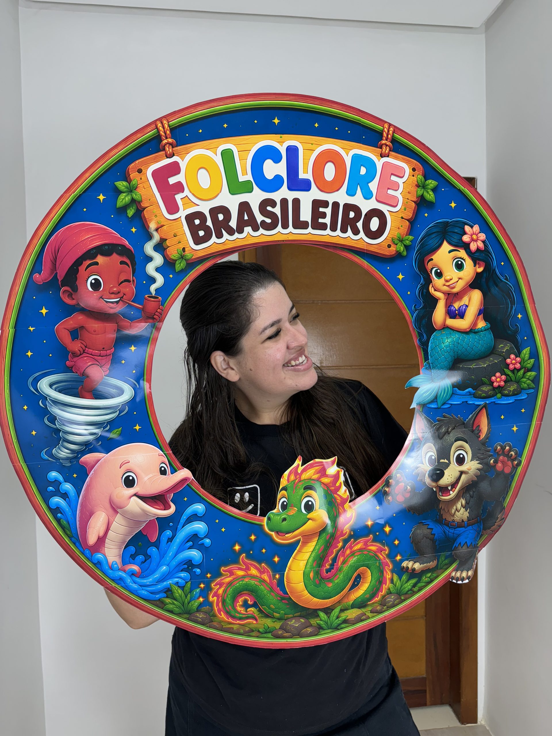 🌿✨ 🌿✨ Moldura para Foto – Folclore