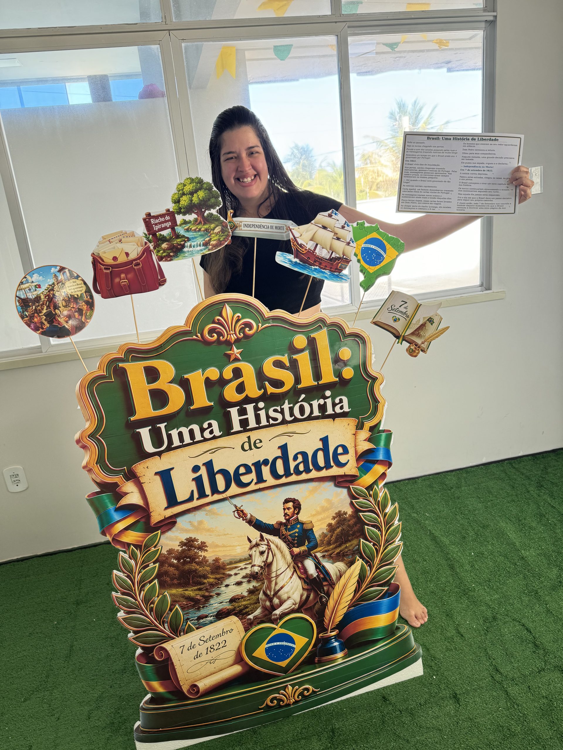 🇧🇷✨ CENÁRIO DE HISTÓRIA – BRASIL: UMA HISTÓRIA DE LIBERDADE