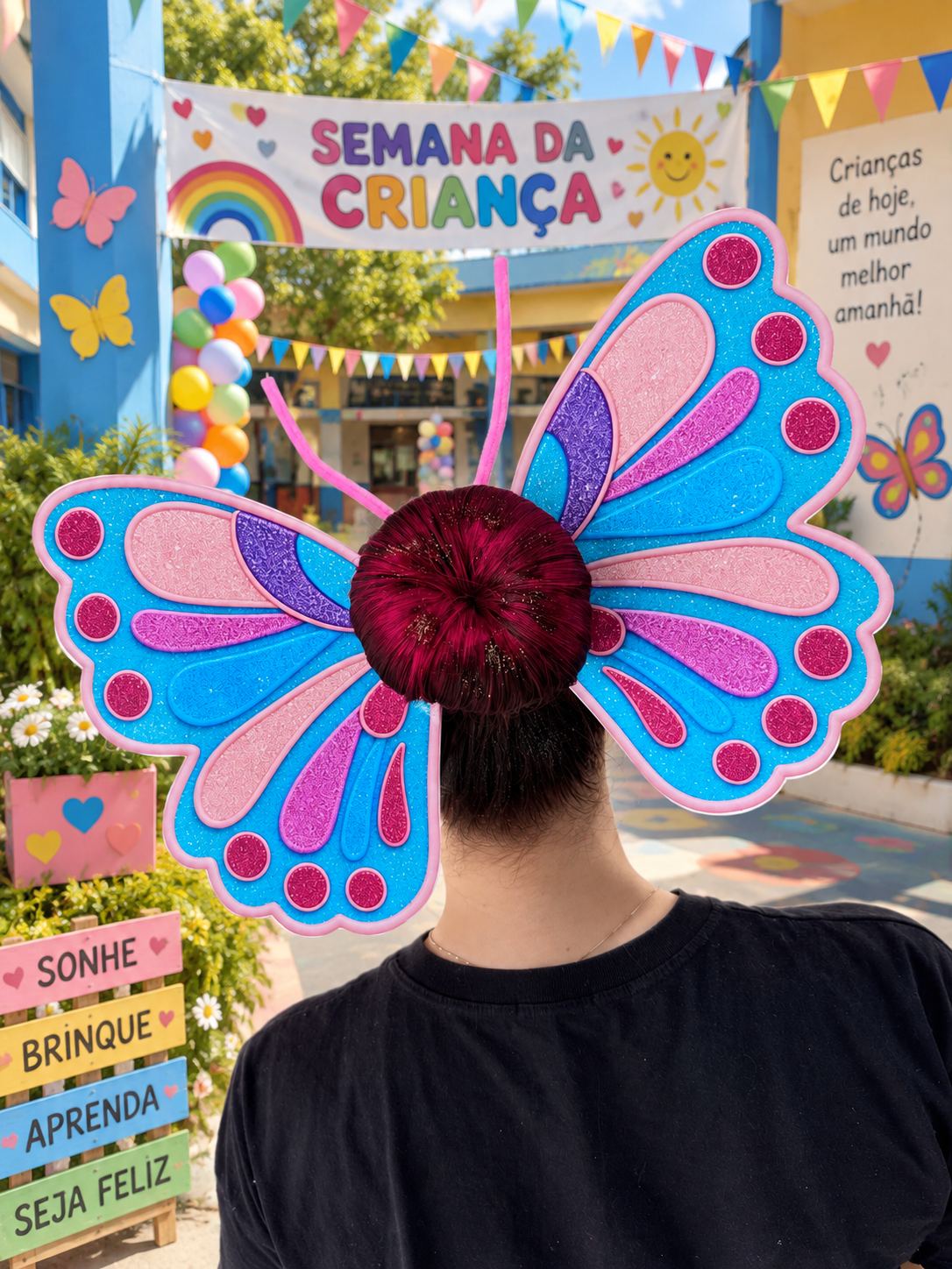 🦋✨ CABELO MALUCO BORBOLETA