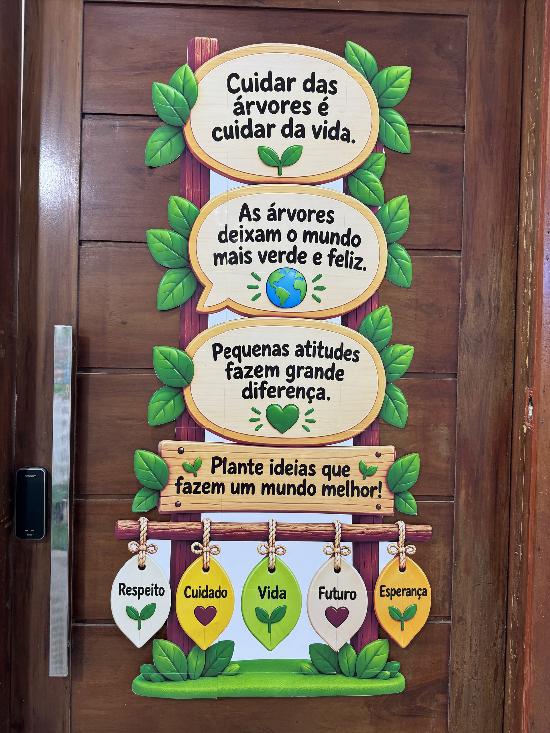 🌳✨ PLACA DE PORTA – DIA DA ÁRVORE - Imagem 3