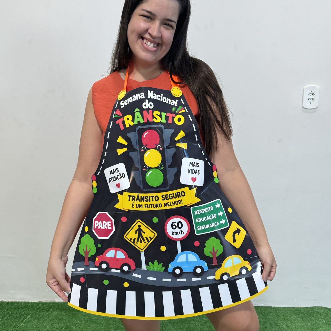 🚦✨ AVENTAL – SEMANA NACIONAL DO TRÂNSITO