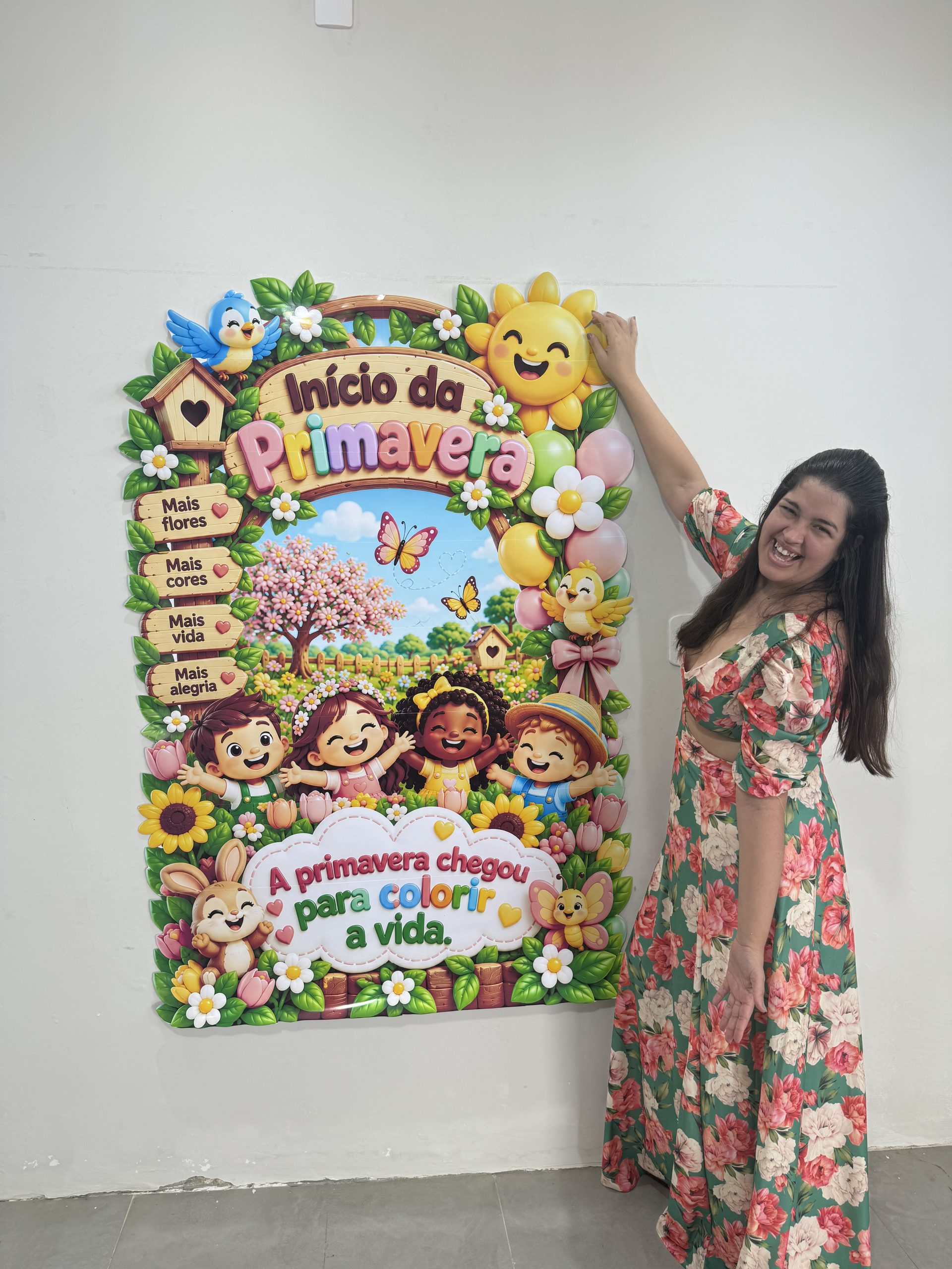🌸✨ CARTAZ – PRIMAVERA: ESTAÇÃO DAS FLORES