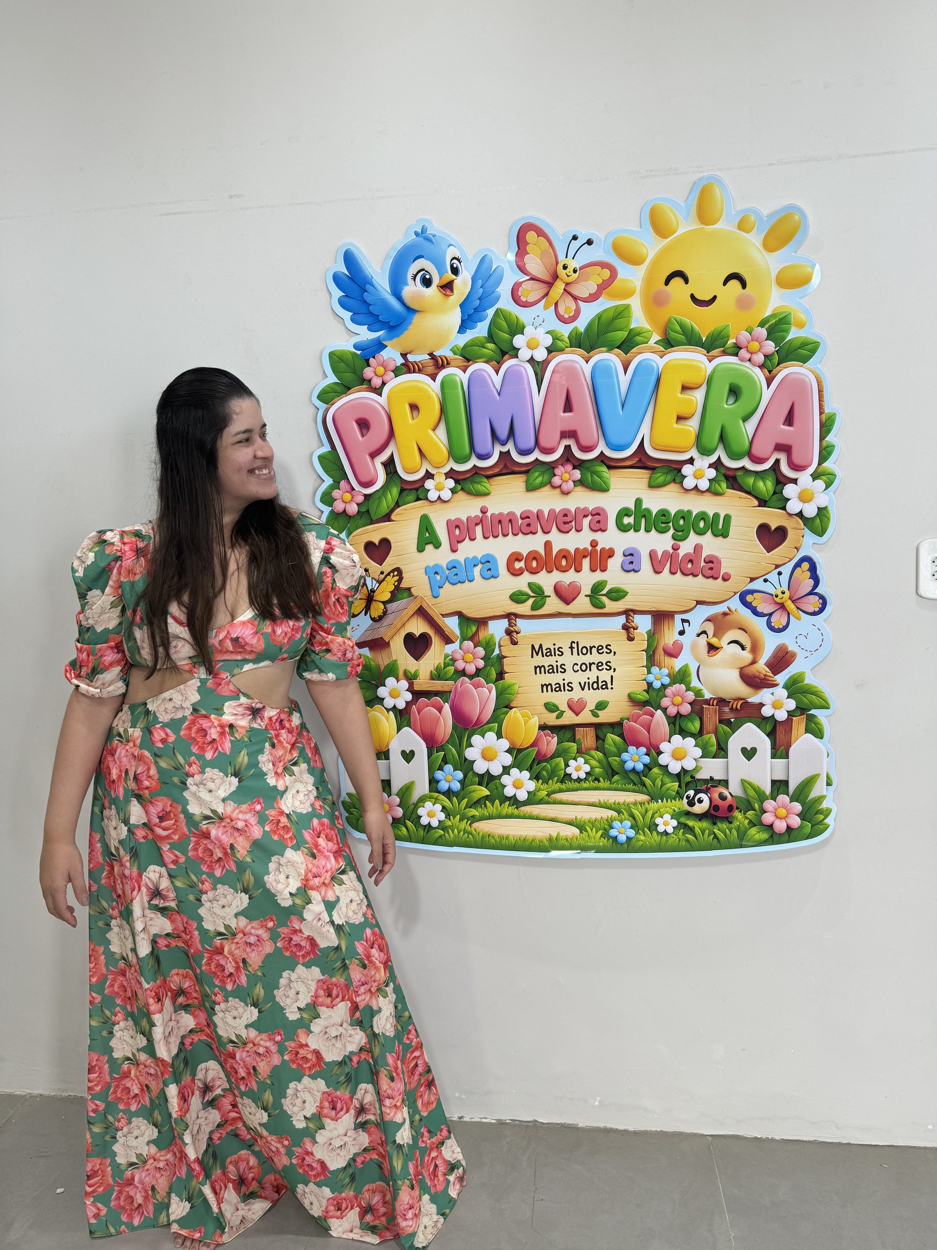 🌸✨ CARTAZ – A PRIMAVERA CHEGOU PARA COLORIR A VIDA - Imagem 3