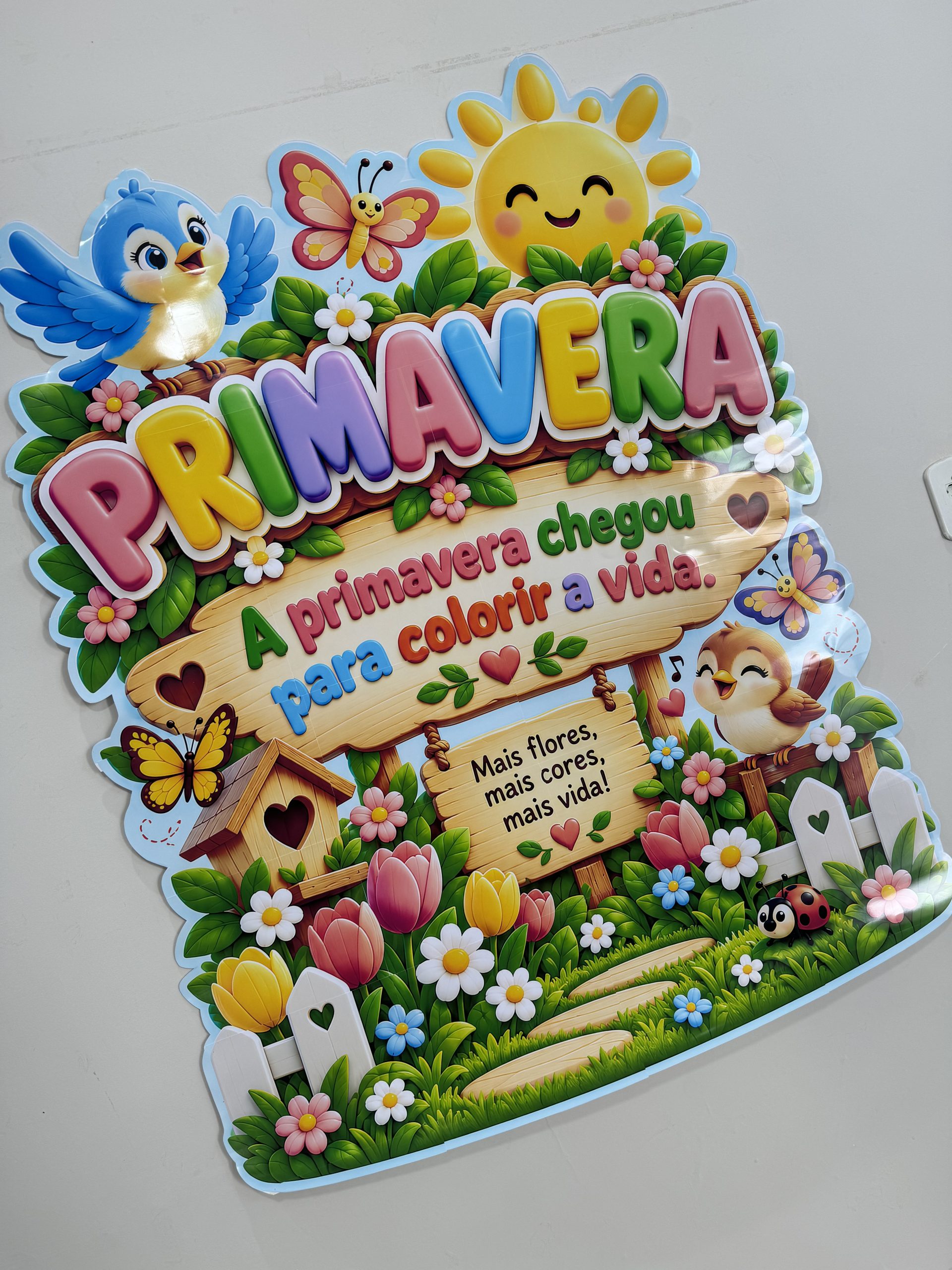 🌸✨ CARTAZ – A PRIMAVERA CHEGOU PARA COLORIR A VIDA - Imagem 7