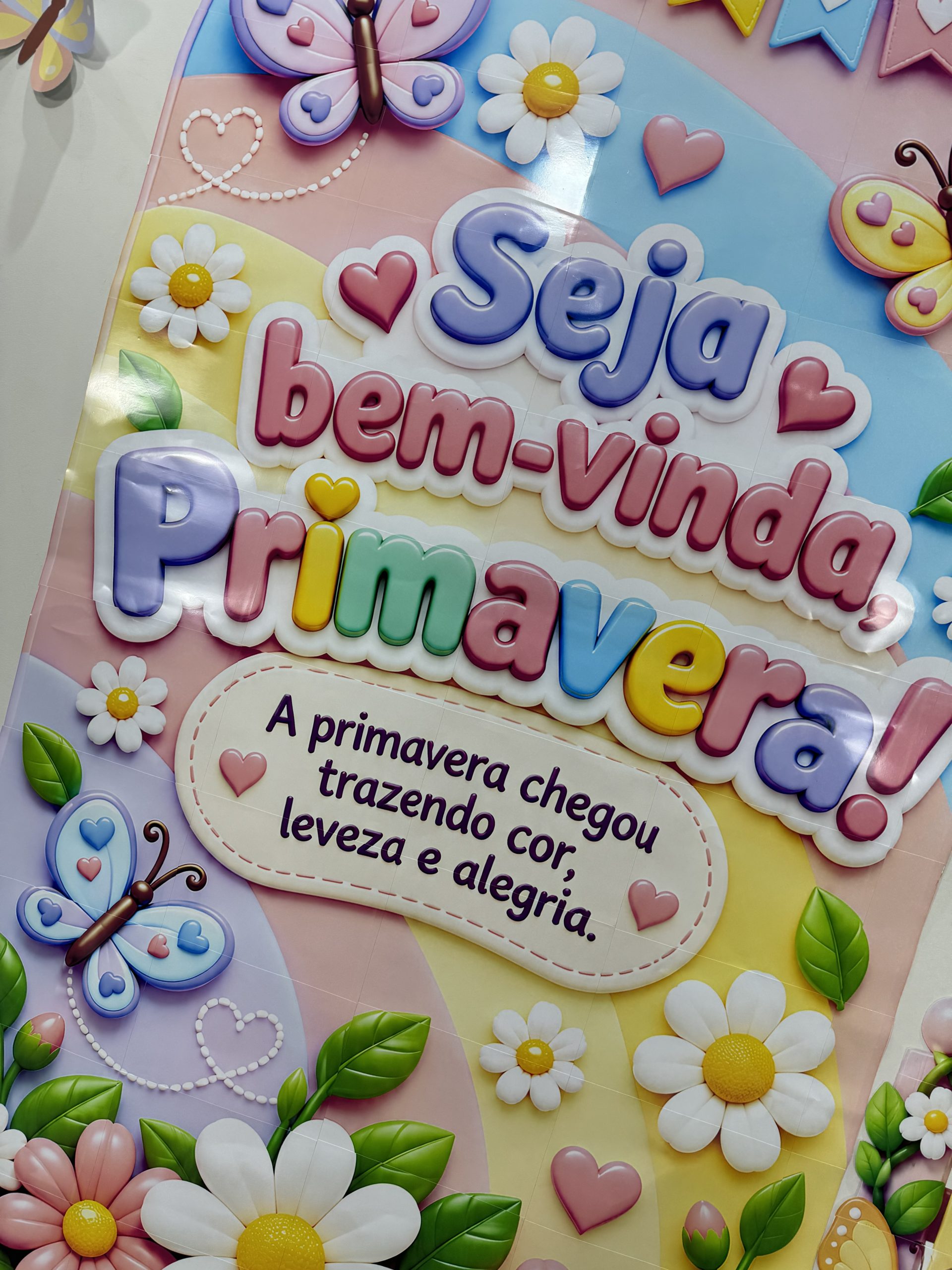 🌸✨ PAINEL – FLORES DE PRIMAVERA - Imagem 12
