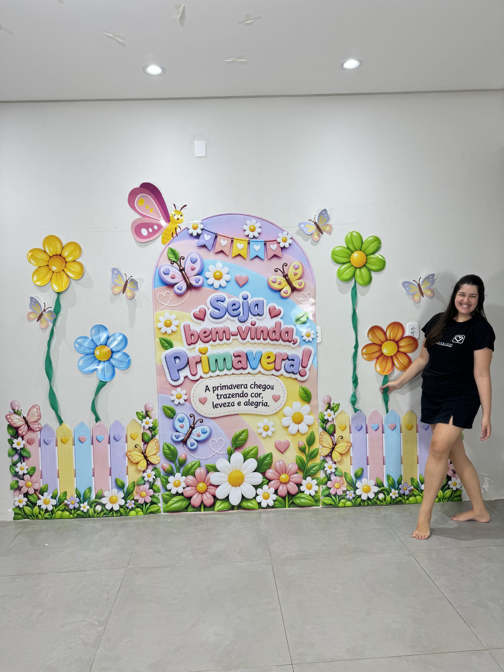 🌸✨ PAINEL – FLORES DE PRIMAVERA