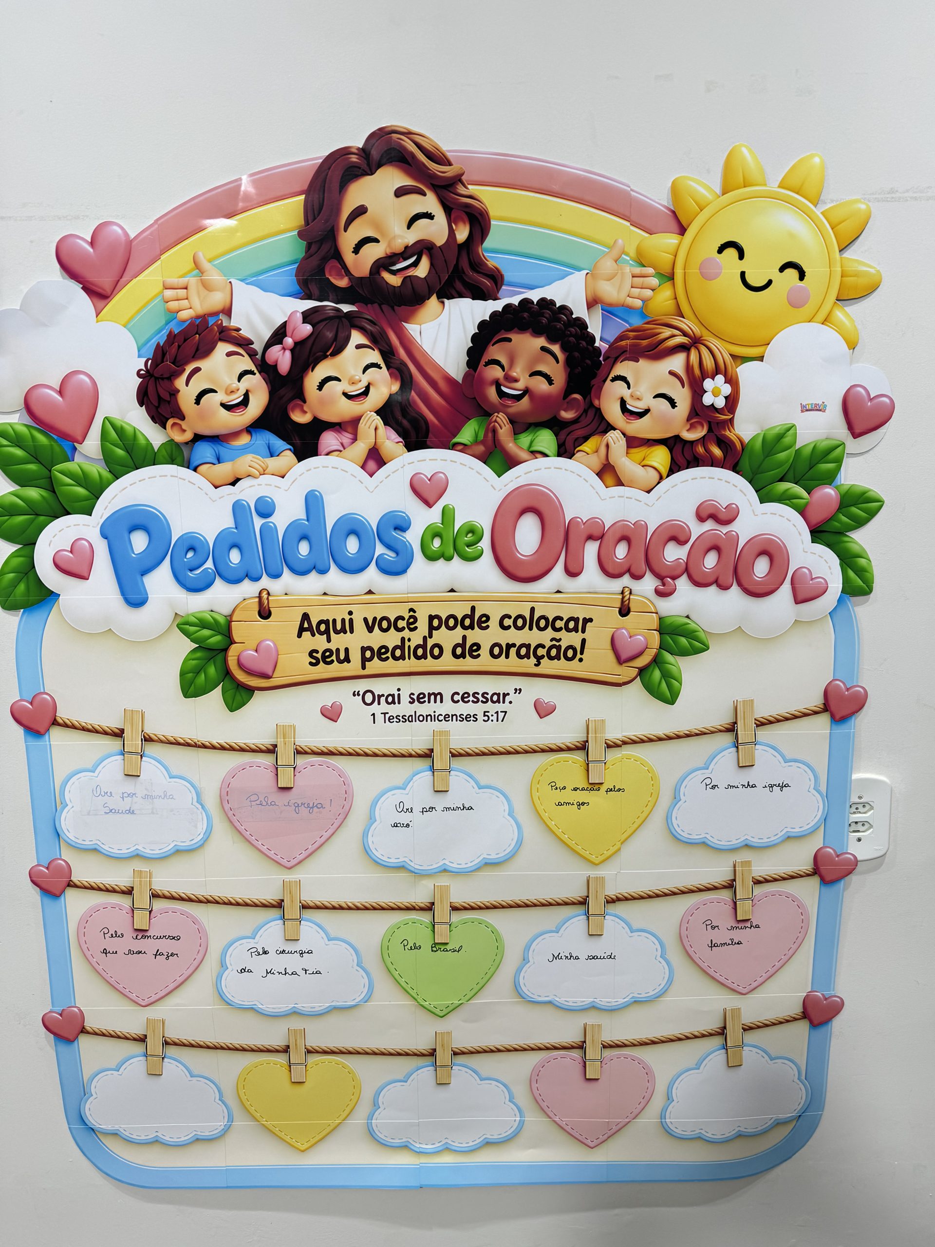 🙏✨ CARTAZ – PEDIDOS DE ORAÇÃO