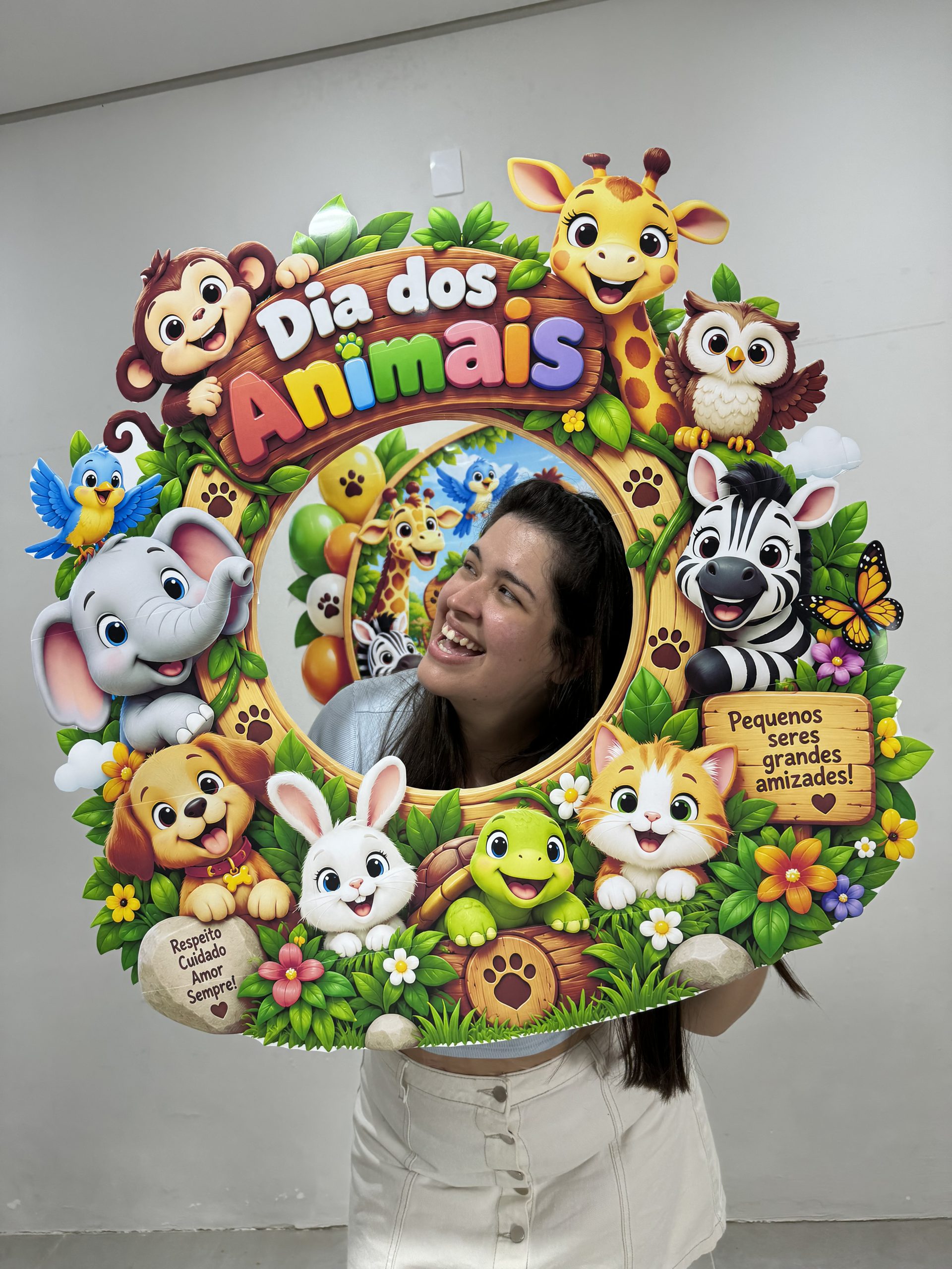 🐾📸 MOLDURA PARA FOTO – DIA DOS ANIMAIS - Imagem 6