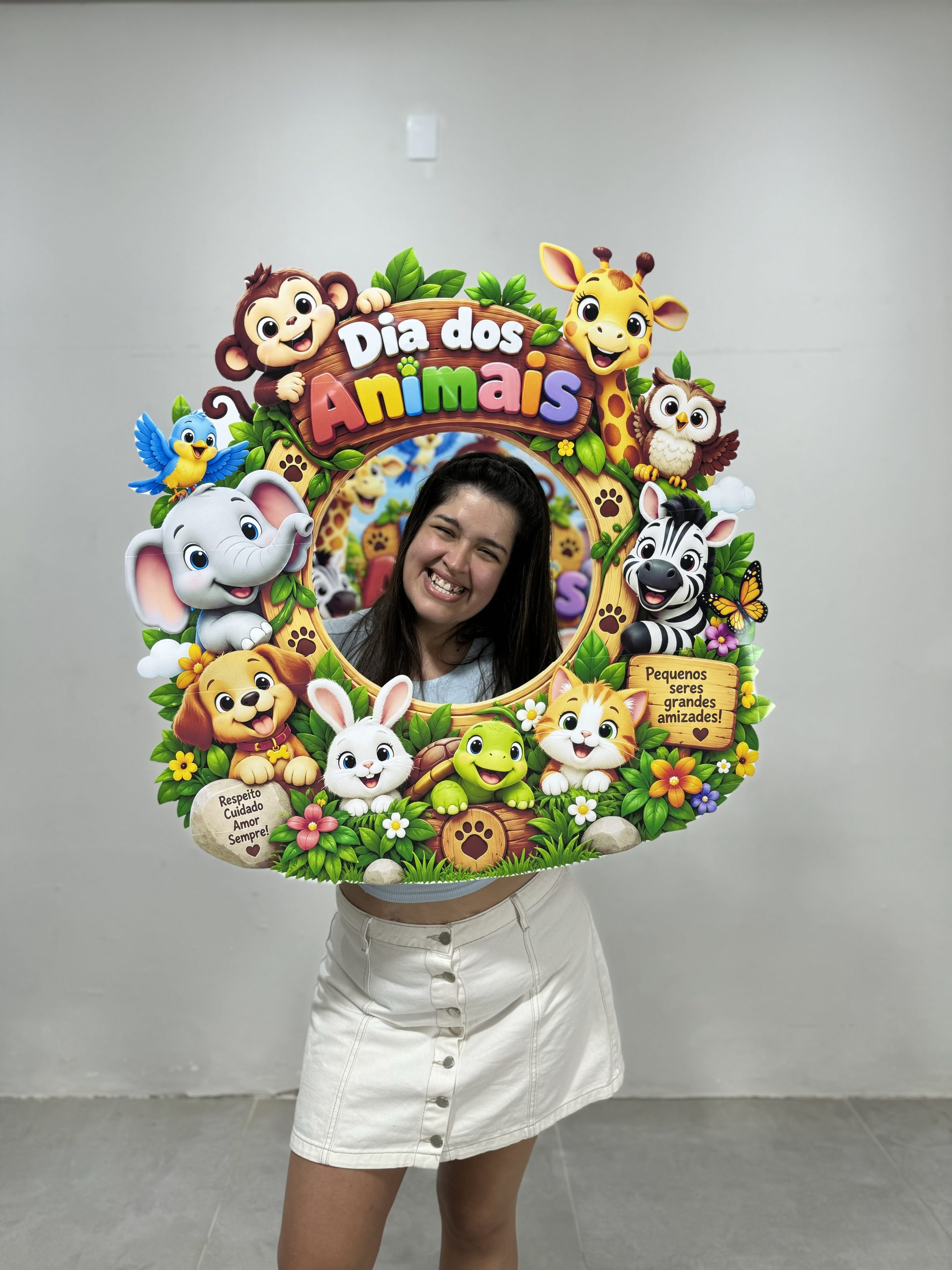 🐾📸 MOLDURA PARA FOTO – DIA DOS ANIMAIS - Imagem 3