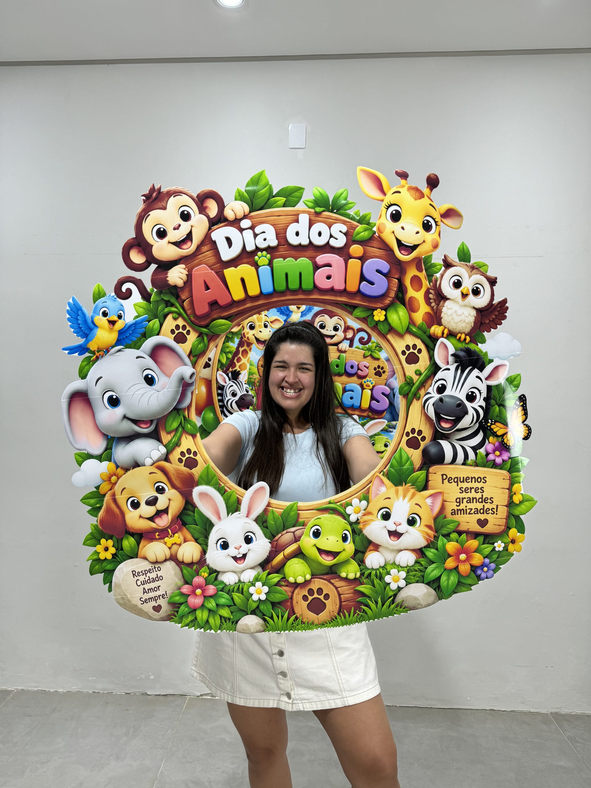 🐾📸 MOLDURA PARA FOTO – DIA DOS ANIMAIS - Imagem 4