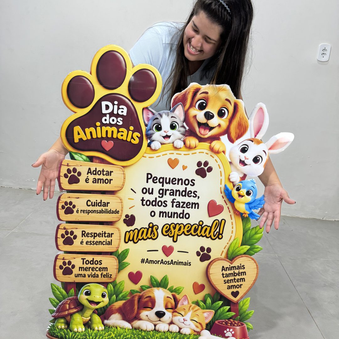 🐾✨ TOTEM – DIA DOS ANIMAIS