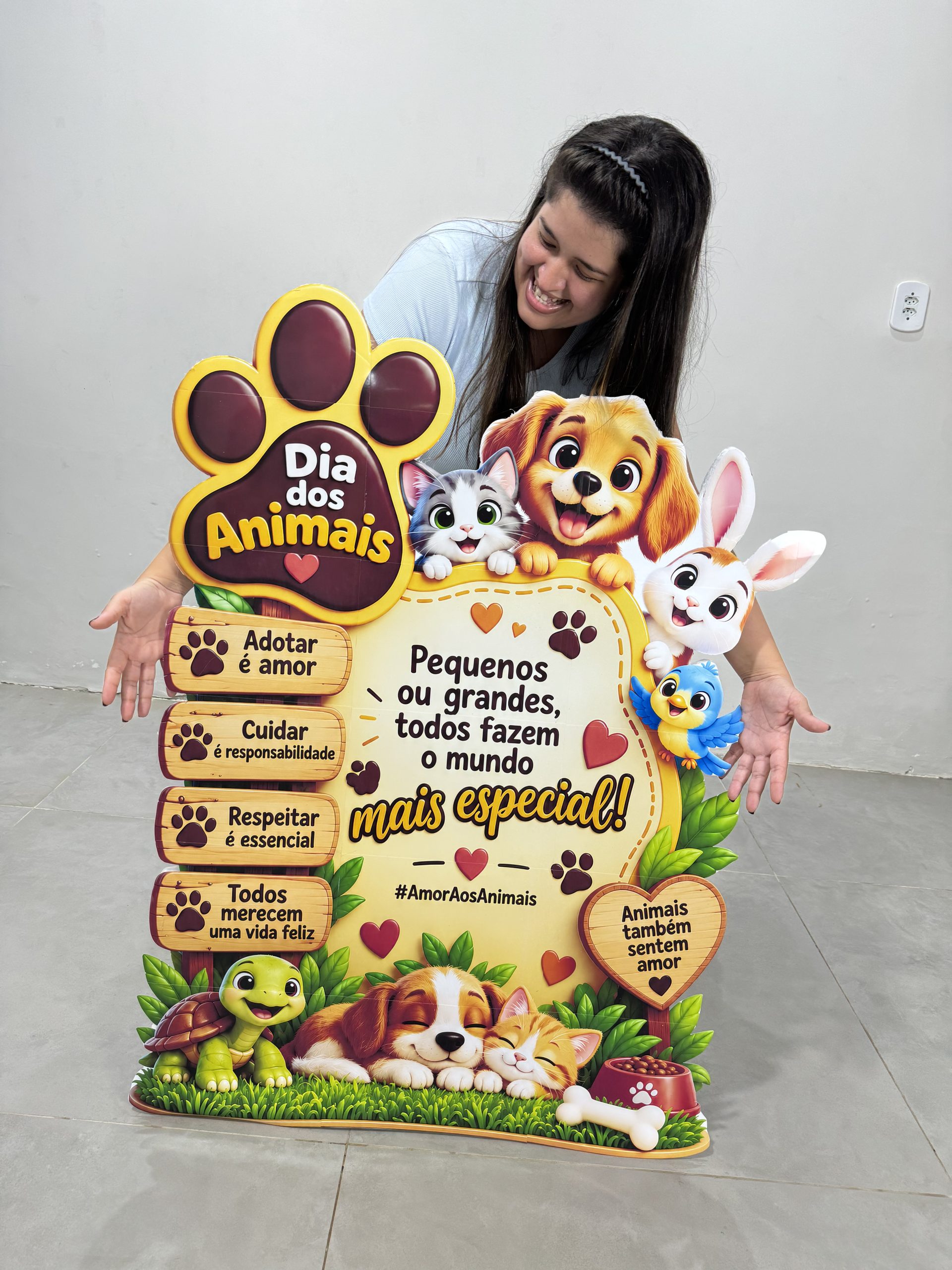 🐾✨ TOTEM – DIA DOS ANIMAIS