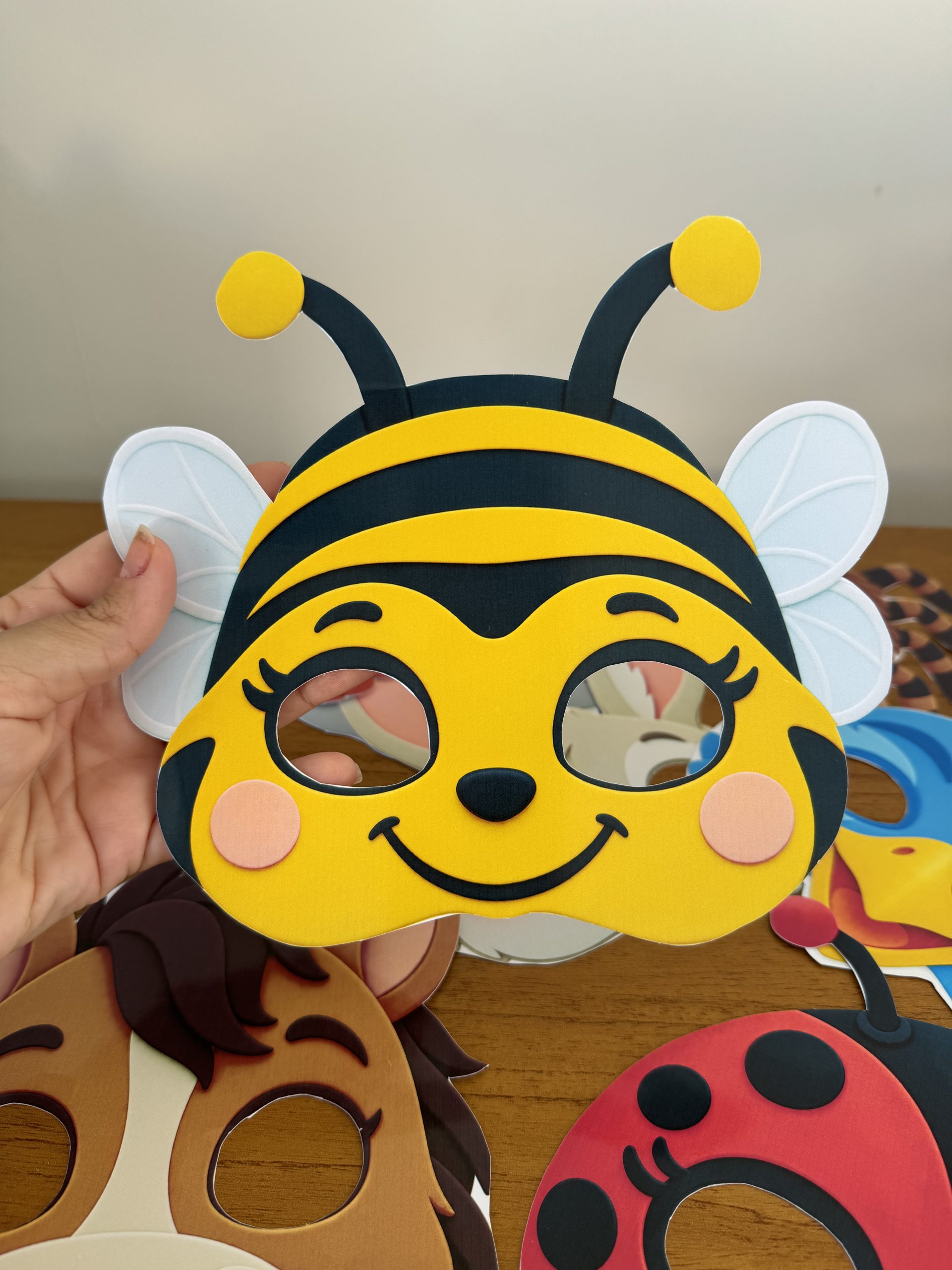 🎭🐾 KIT MÁSCARAS DOS ANIMAIS - Imagem 3