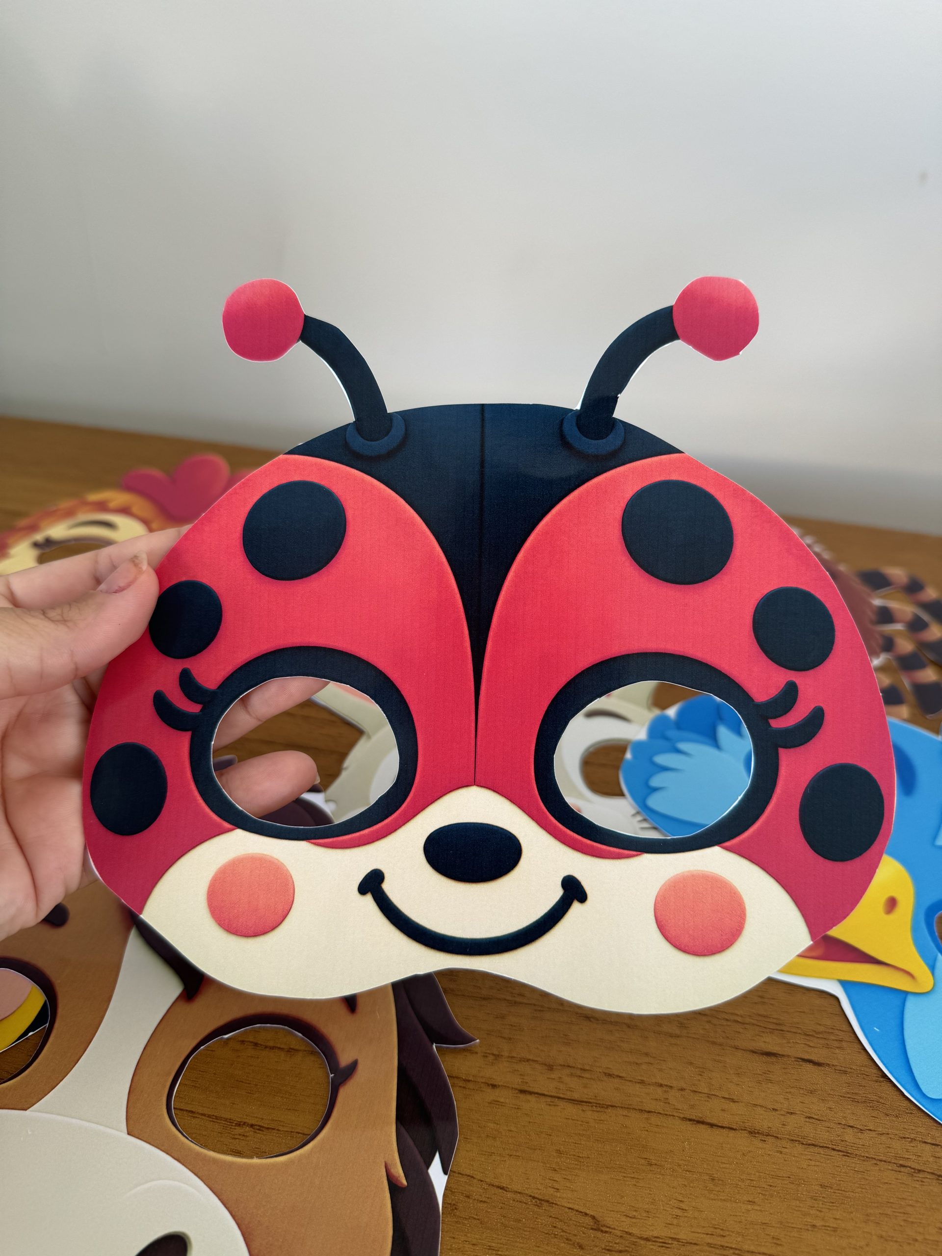 🎭🐾 KIT MÁSCARAS DOS ANIMAIS - Imagem 5
