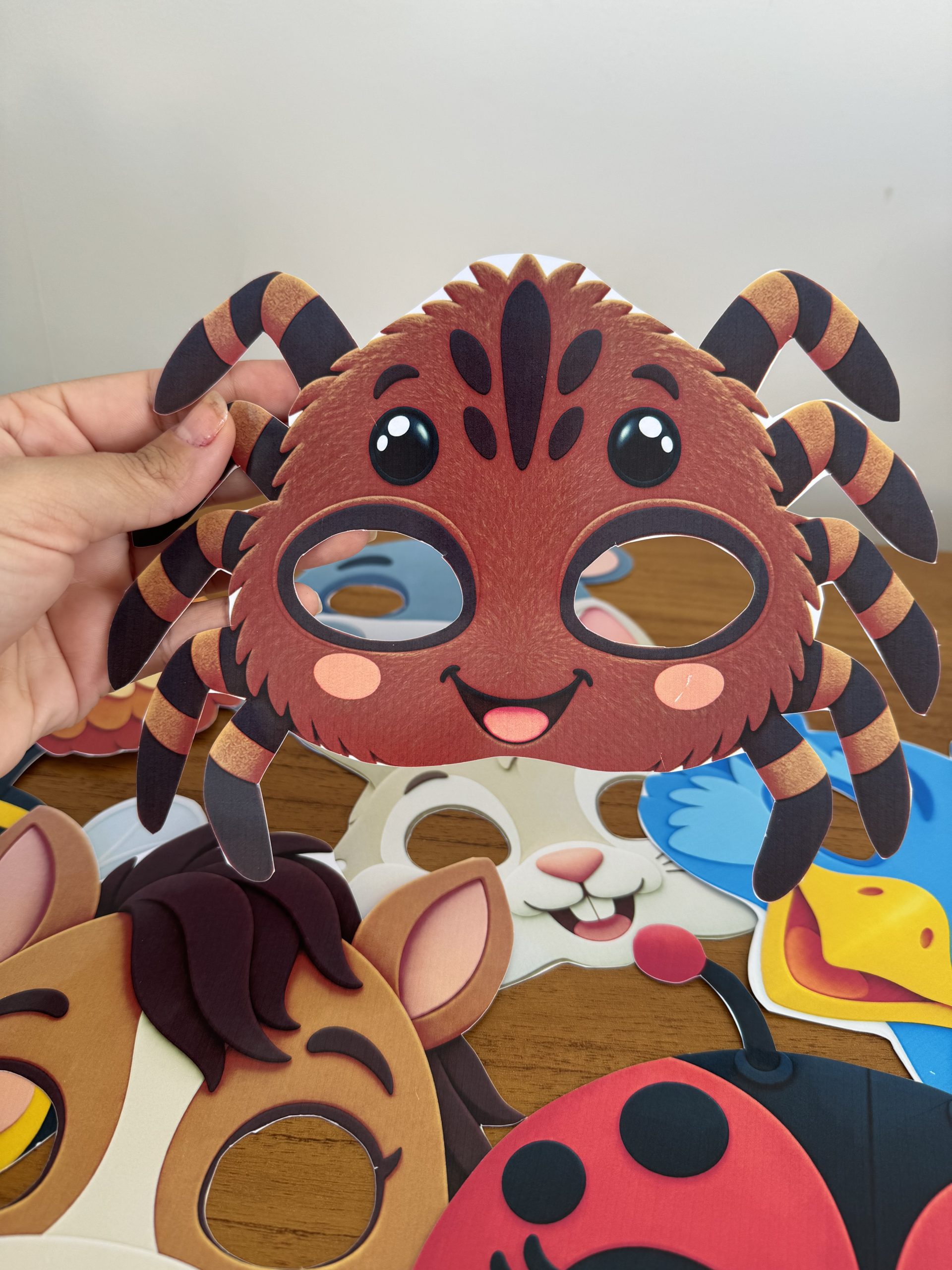 🎭🐾 KIT MÁSCARAS DOS ANIMAIS - Imagem 7