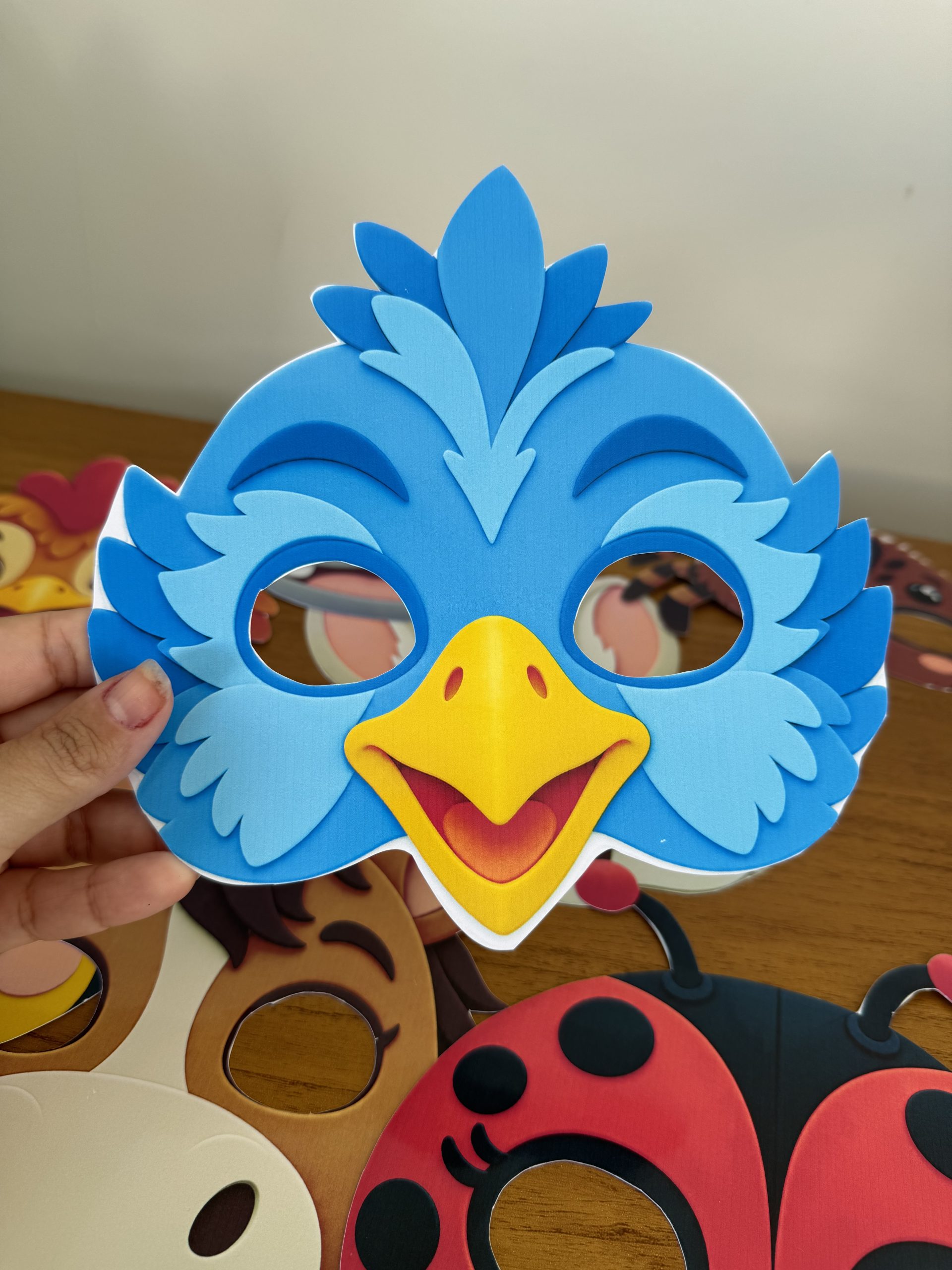 🎭🐾 KIT MÁSCARAS DOS ANIMAIS - Imagem 9