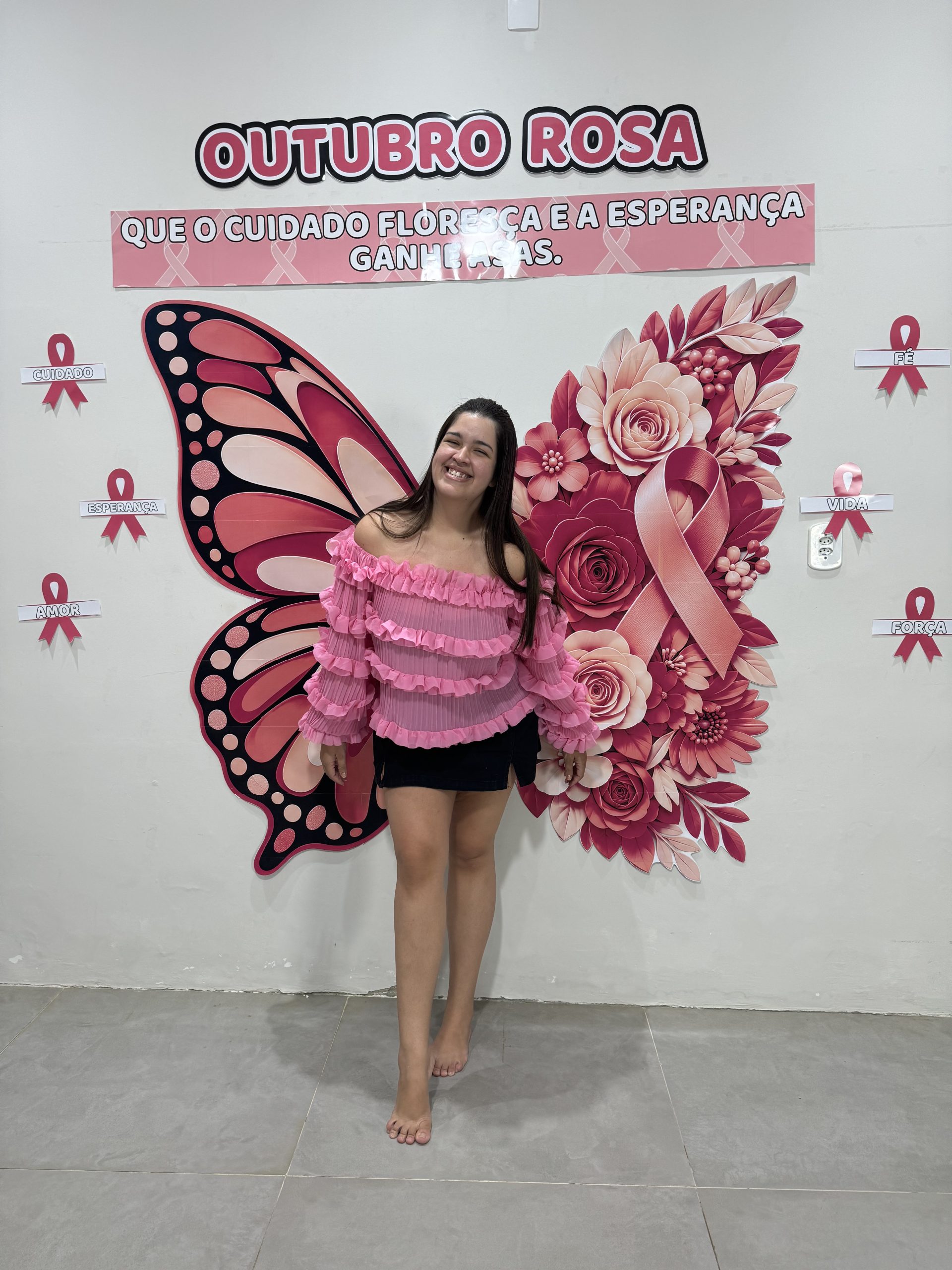 🎀 Painel Outubro Rosa — Cuidado que Floresce - Imagem 11