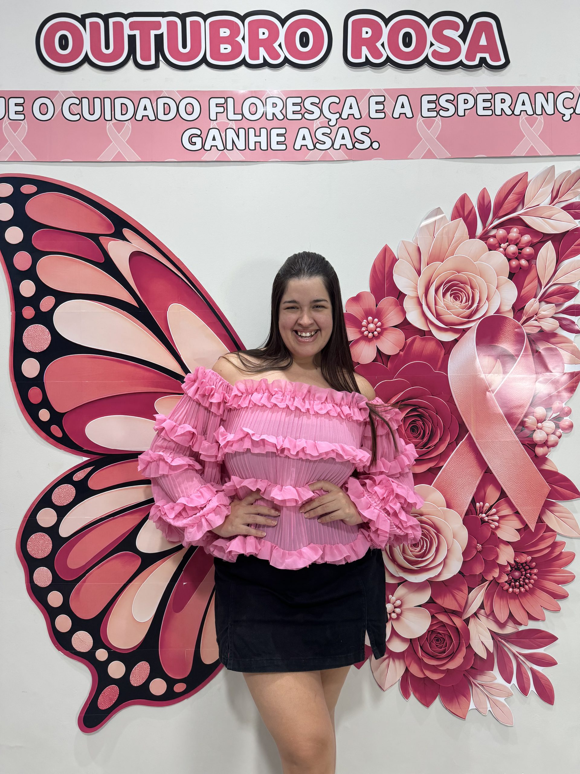 🎀 Painel Outubro Rosa — Cuidado que Floresce - Imagem 3