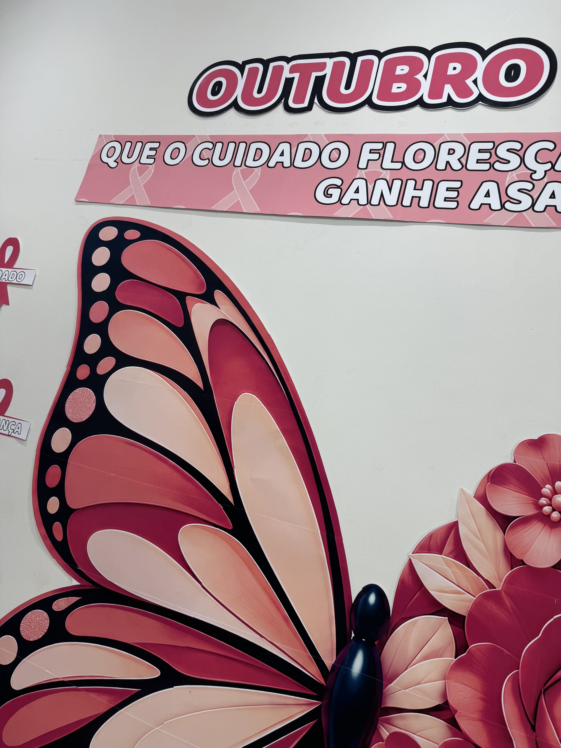 🎀 Painel Outubro Rosa — Cuidado que Floresce - Imagem 9