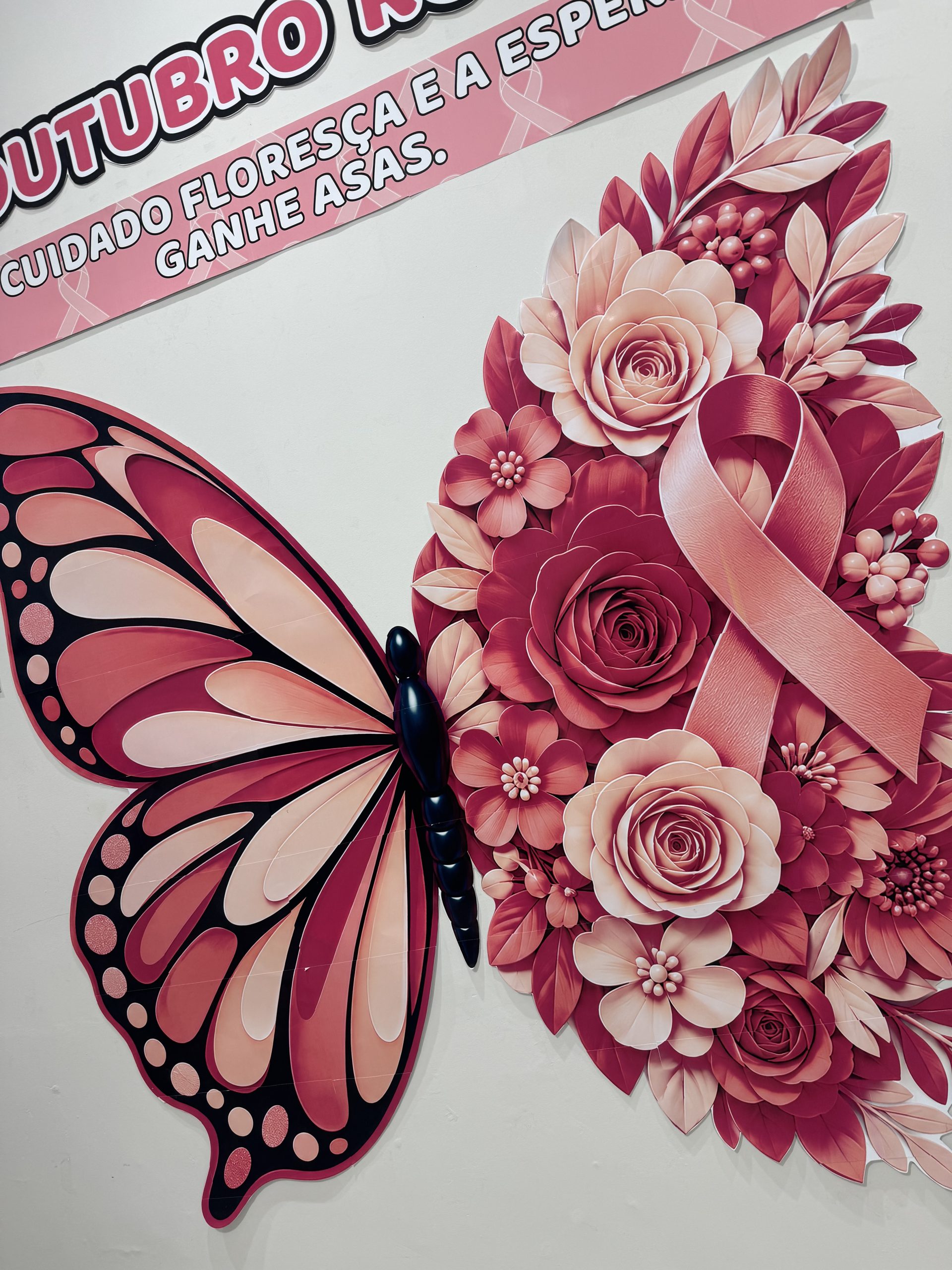 🎀 Painel Outubro Rosa — Cuidado que Floresce - Imagem 14