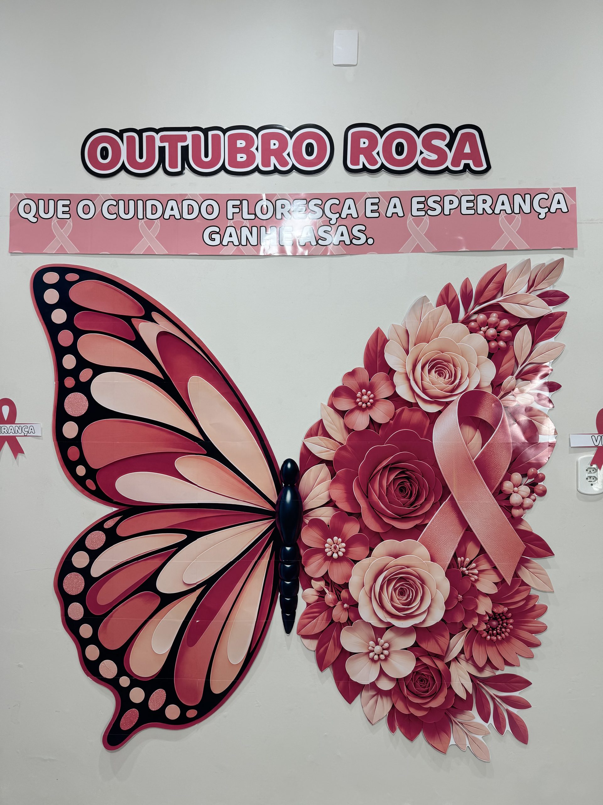 🎀 Painel Outubro Rosa — Cuidado que Floresce - Imagem 12