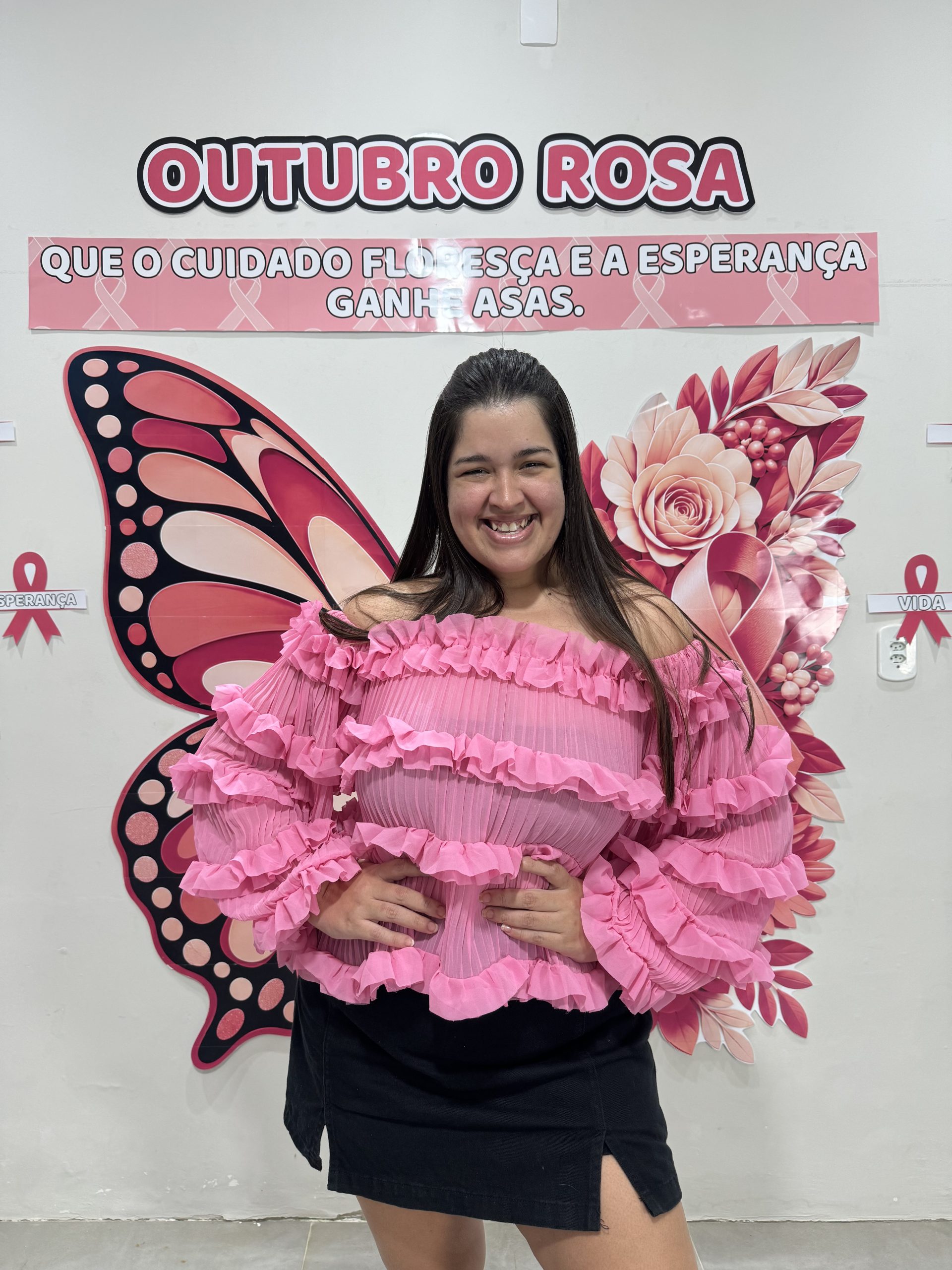 🎀 Painel Outubro Rosa — Cuidado que Floresce - Imagem 16