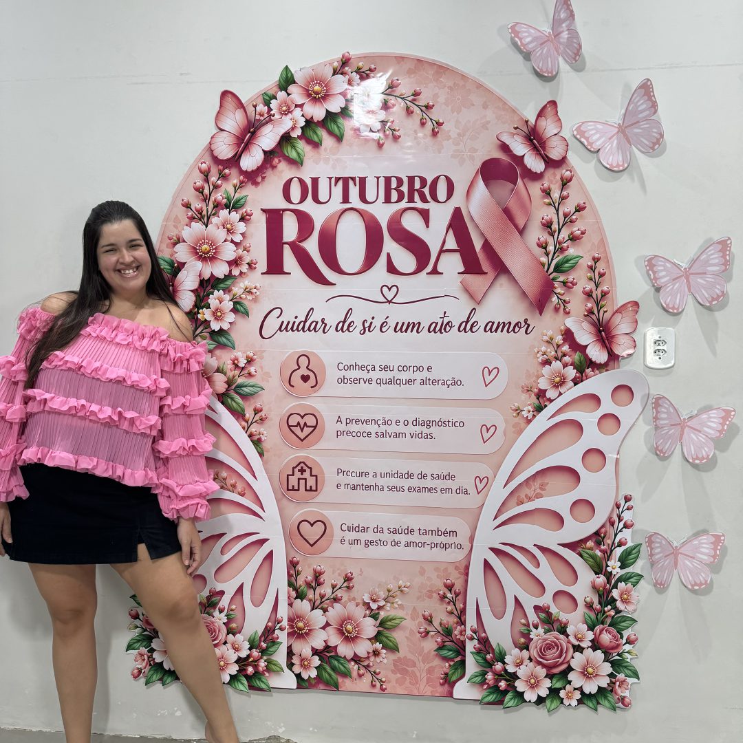 🎀🦋 Painel Outubro Rosa — Asas da Prevenção