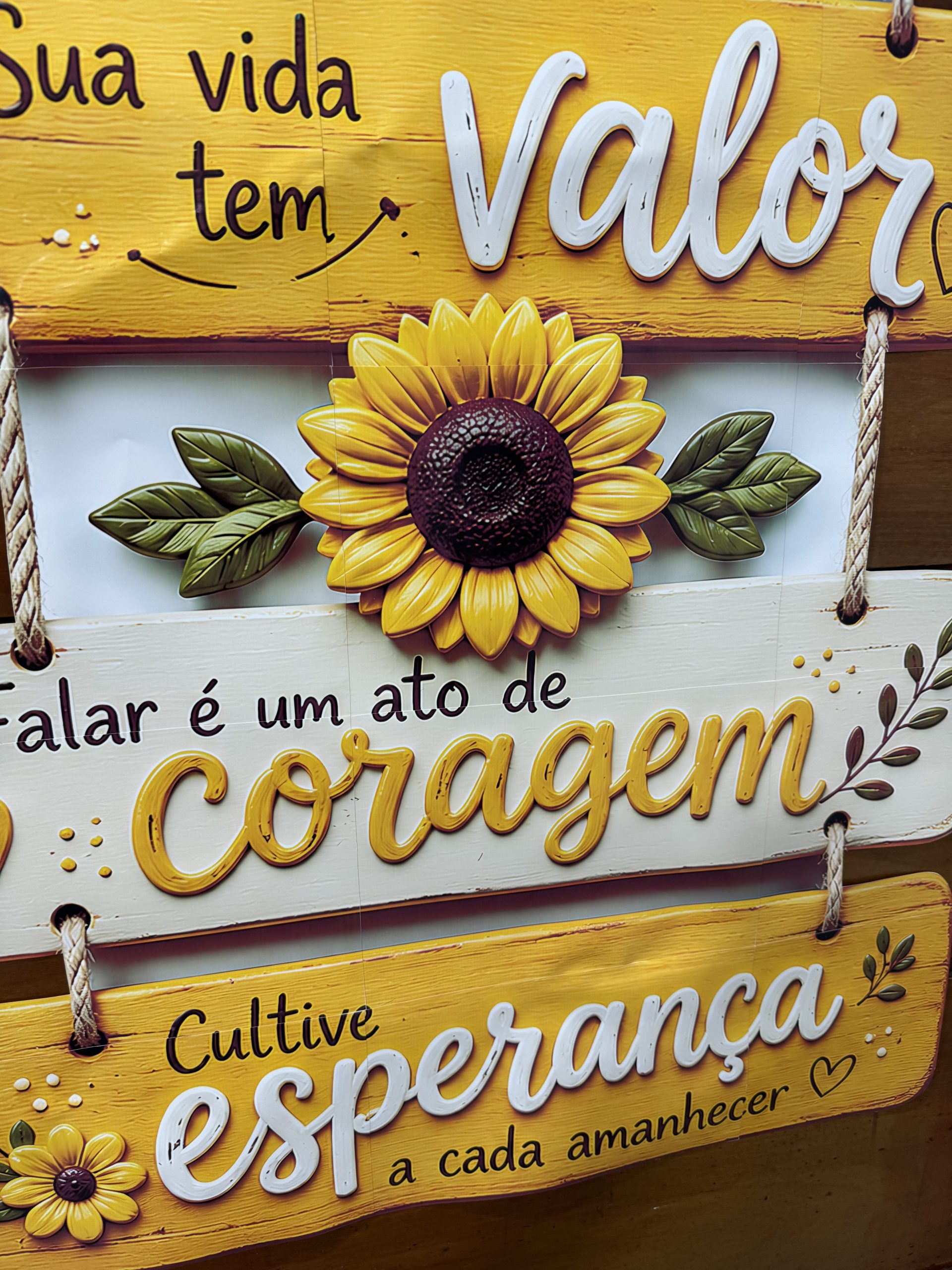 🌻💛 PLACA DE PORTA – SETEMBRO AMARELO - Imagem 6