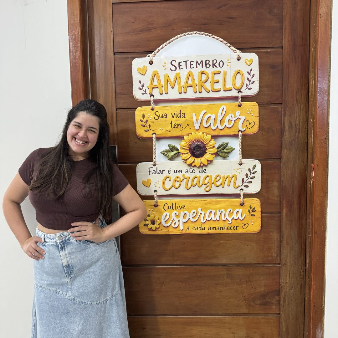 🌻💛 PLACA DE PORTA – SETEMBRO AMARELO