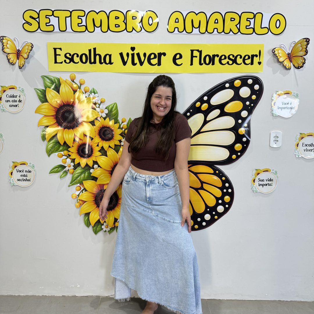 🌻🦋 PAINEL SETEMBRO AMARELO – ASAS DO FLORESCER