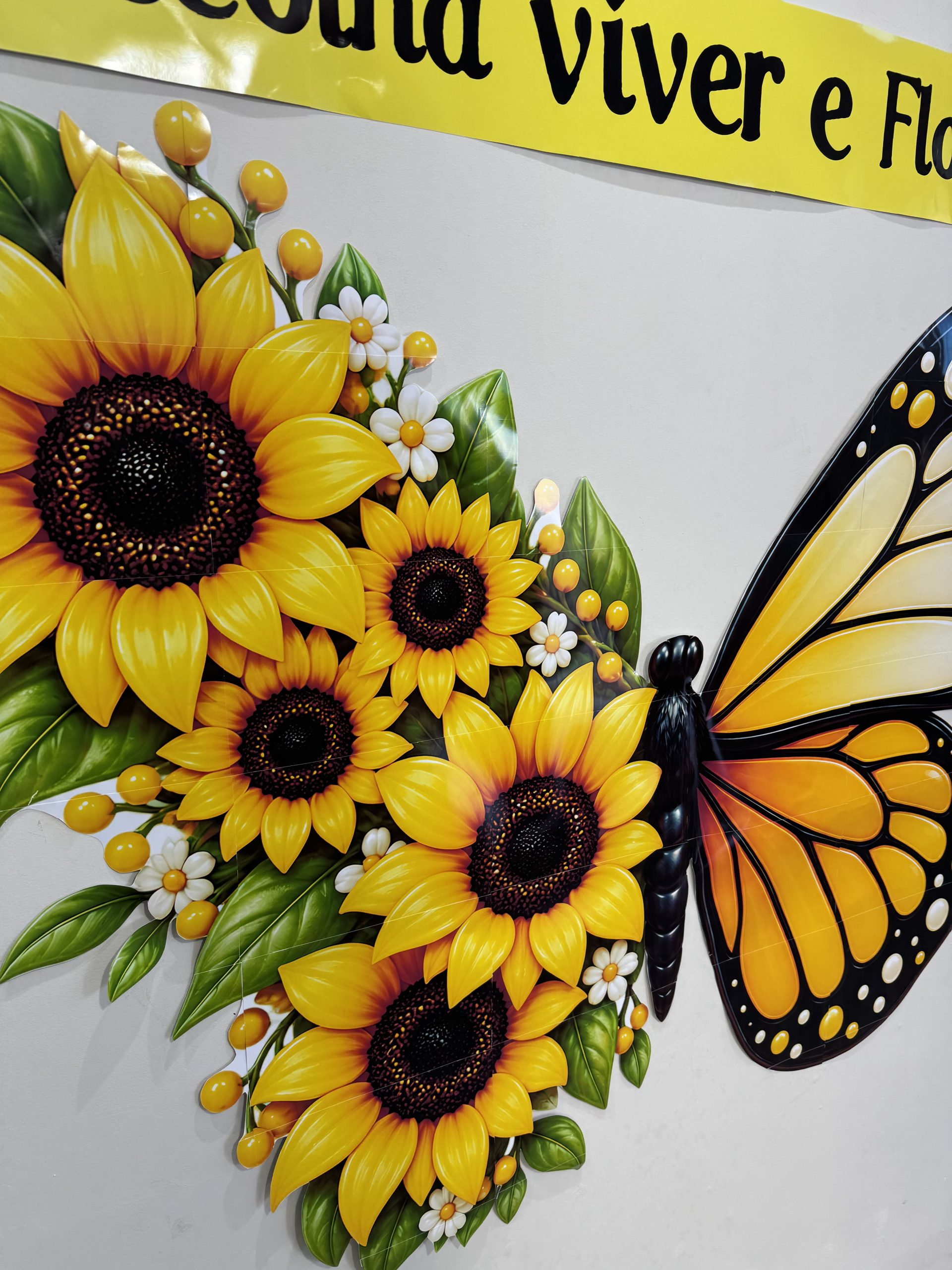 🌻🦋 PAINEL SETEMBRO AMARELO – ASAS DO FLORESCER - Imagem 7