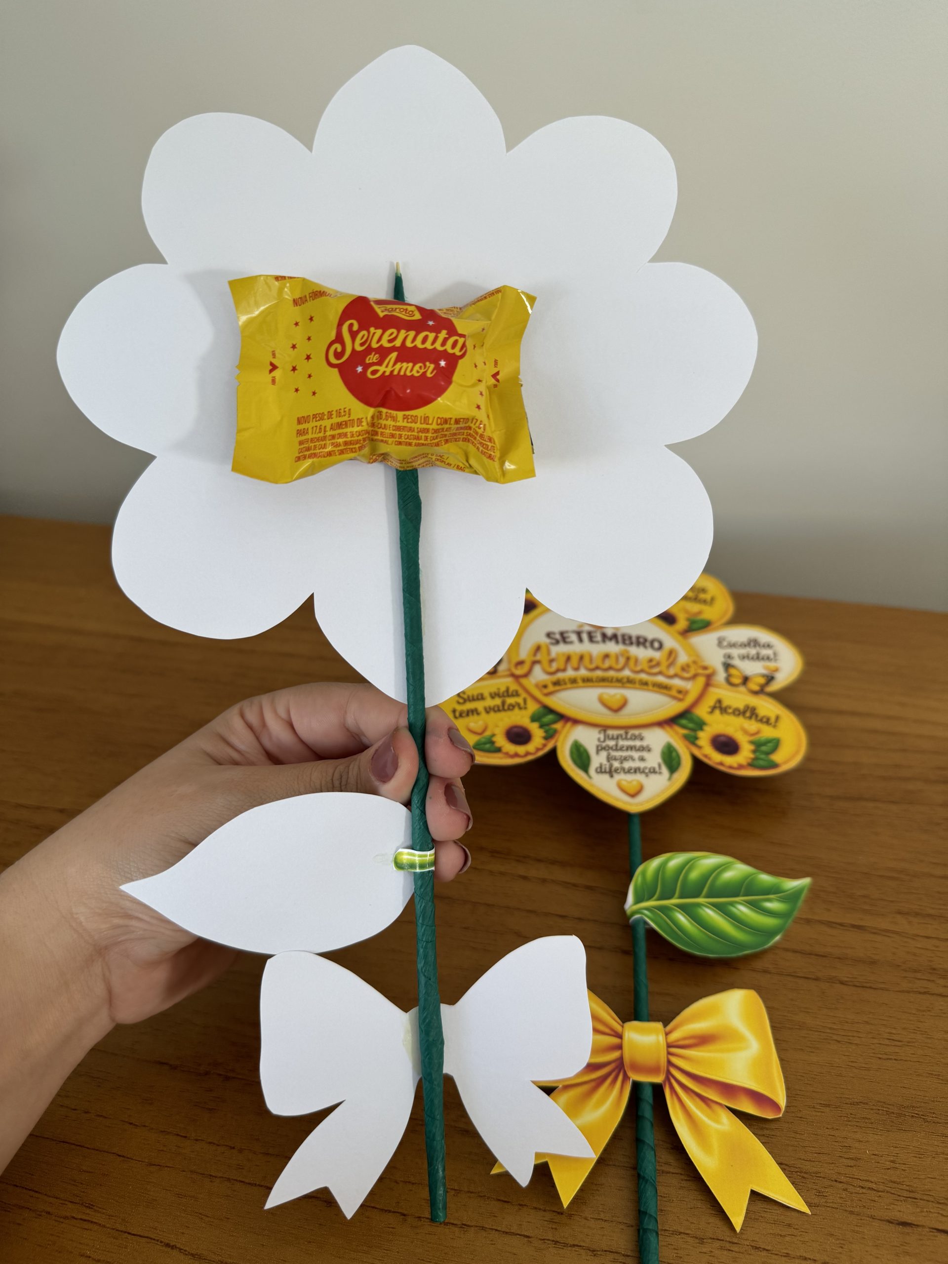 🌻💛 LEMBRANCINHA FLOR DA ESPERANÇA – SETEMBRO AMARELO - Imagem 4