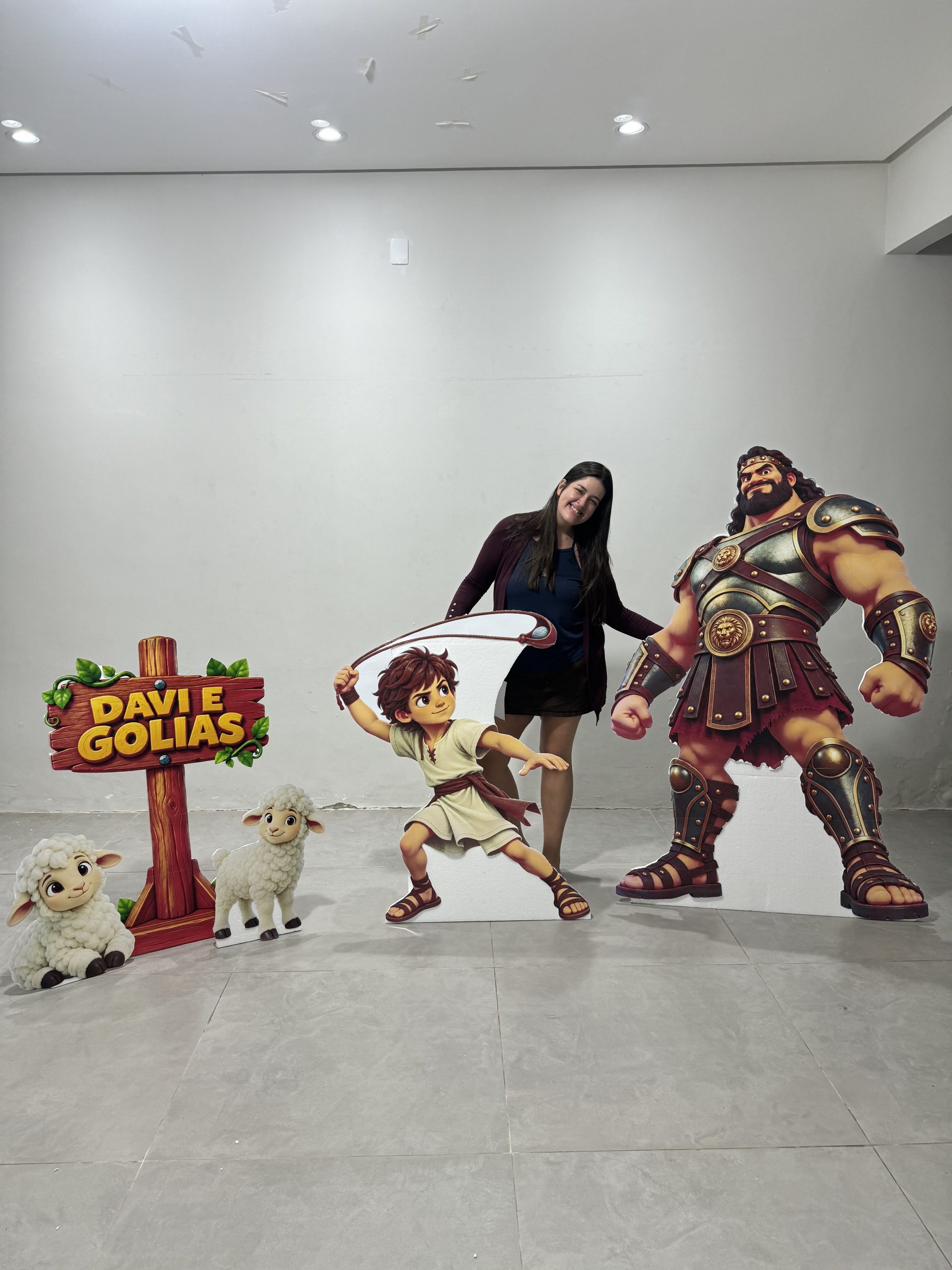 🪨⚔️ CENÁRIO DE HISTÓRIA – DAVI E GOLIAS - Imagem 6