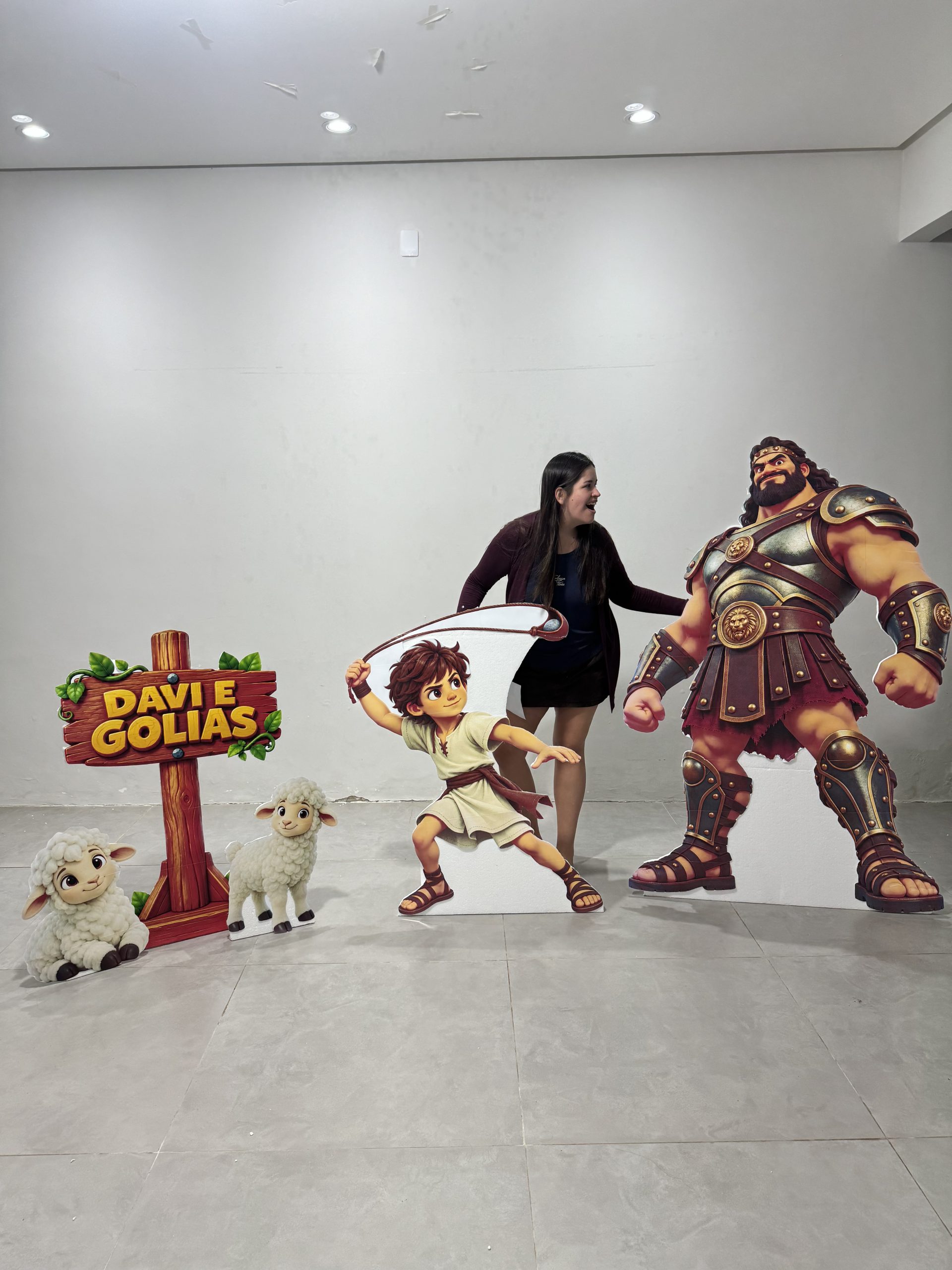 🪨⚔️ CENÁRIO DE HISTÓRIA – DAVI E GOLIAS - Imagem 5