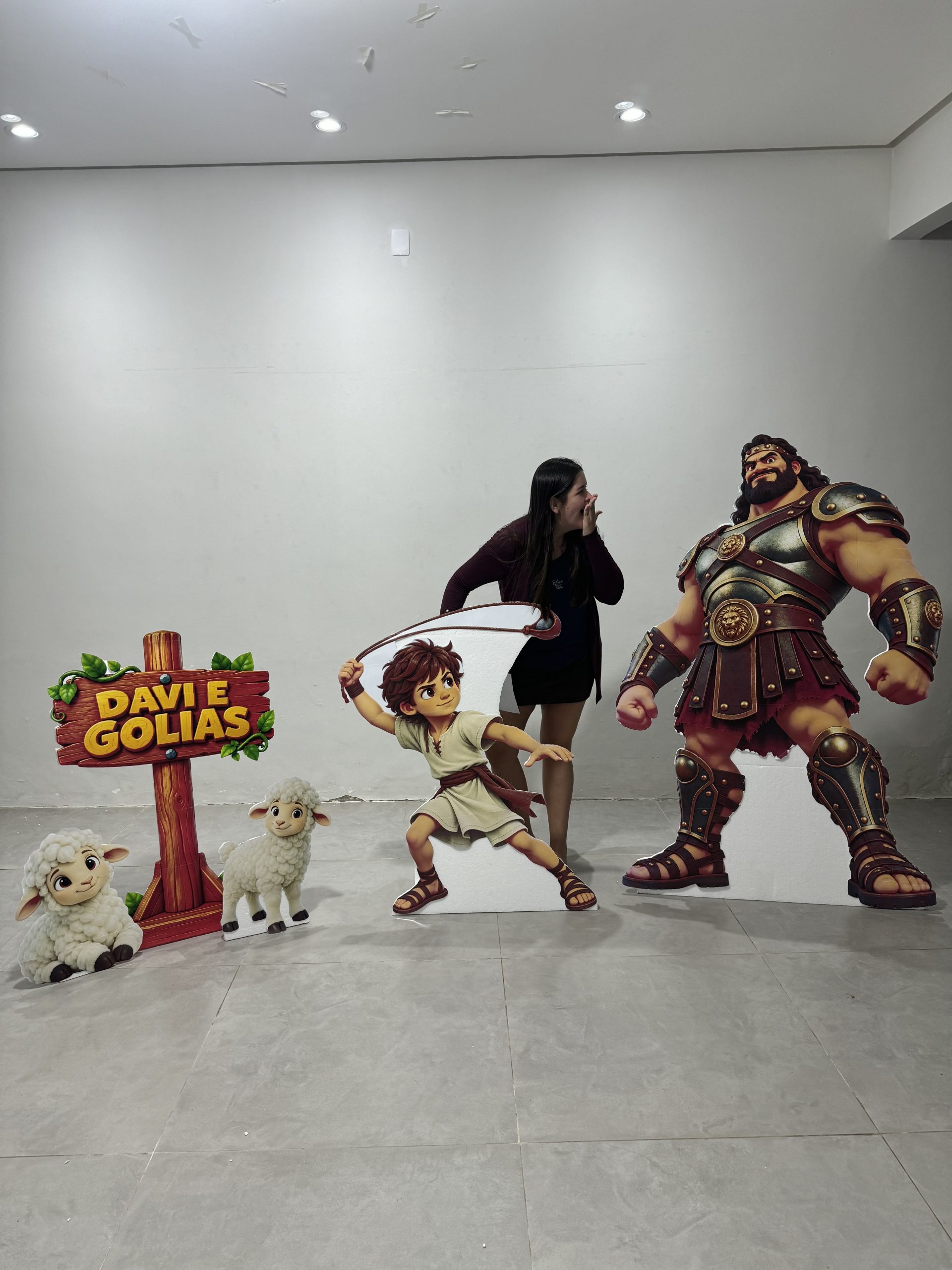 🪨⚔️ CENÁRIO DE HISTÓRIA – DAVI E GOLIAS - Imagem 7