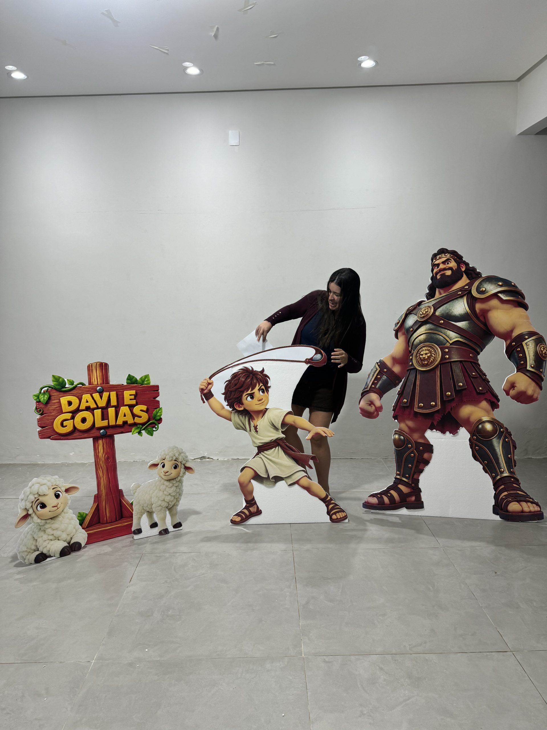 🪨⚔️ CENÁRIO DE HISTÓRIA – DAVI E GOLIAS - Imagem 12