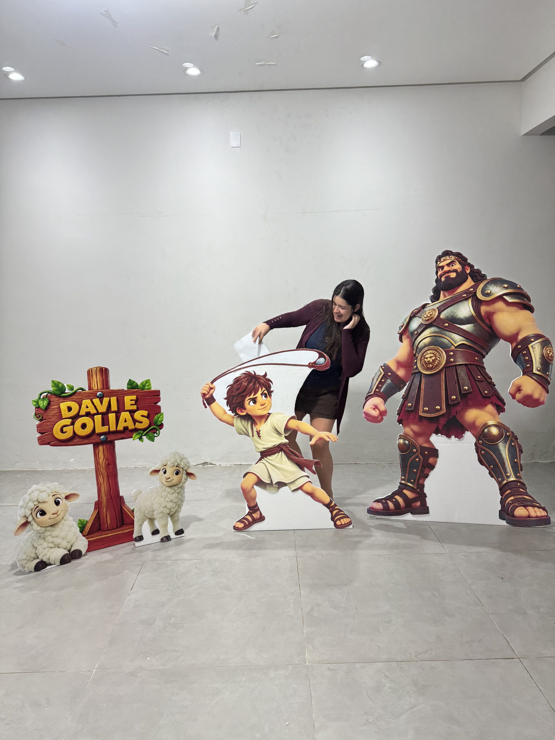 🪨⚔️ CENÁRIO DE HISTÓRIA – DAVI E GOLIAS - Imagem 16