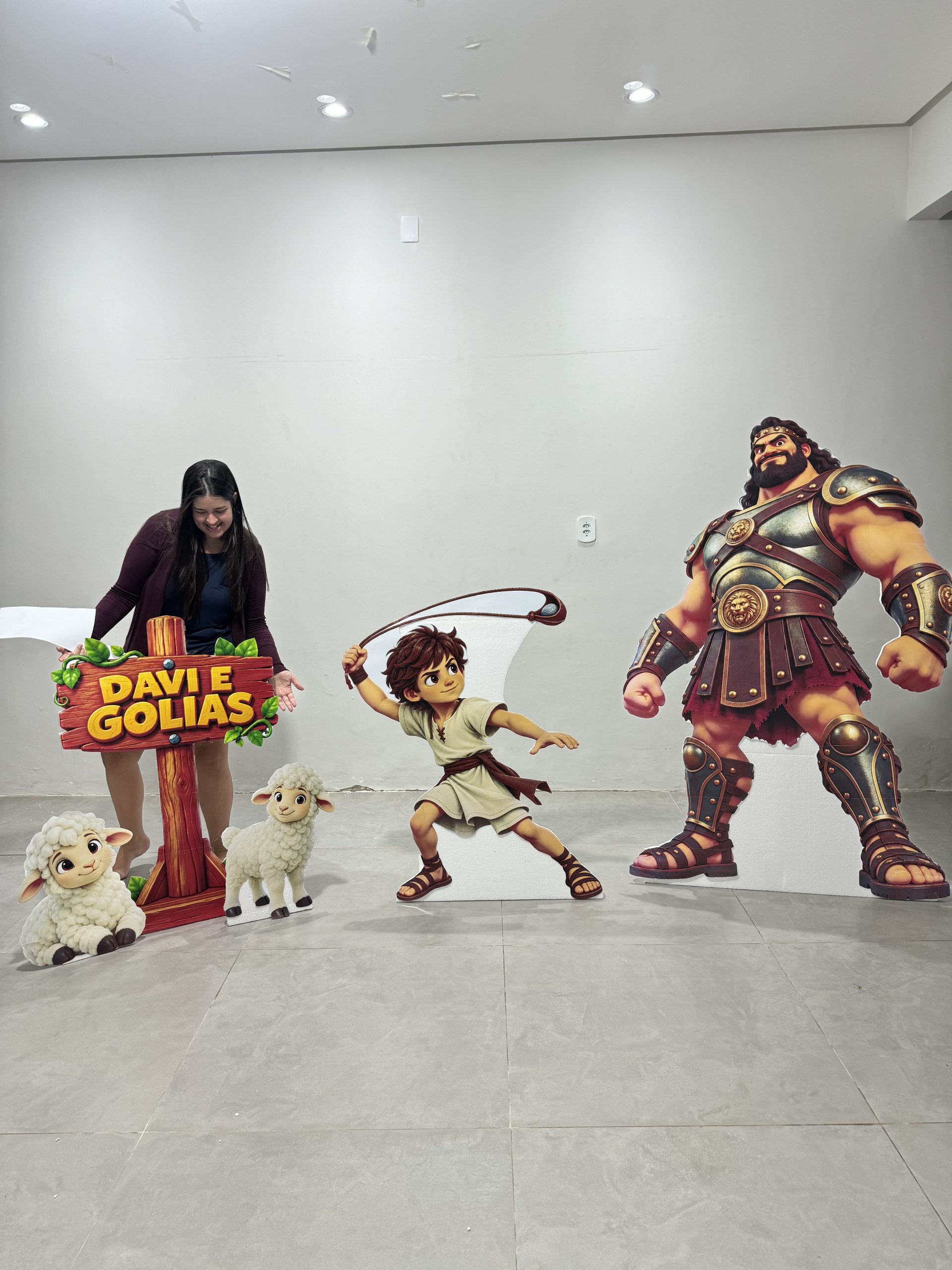 🪨⚔️ CENÁRIO DE HISTÓRIA – DAVI E GOLIAS - Imagem 15