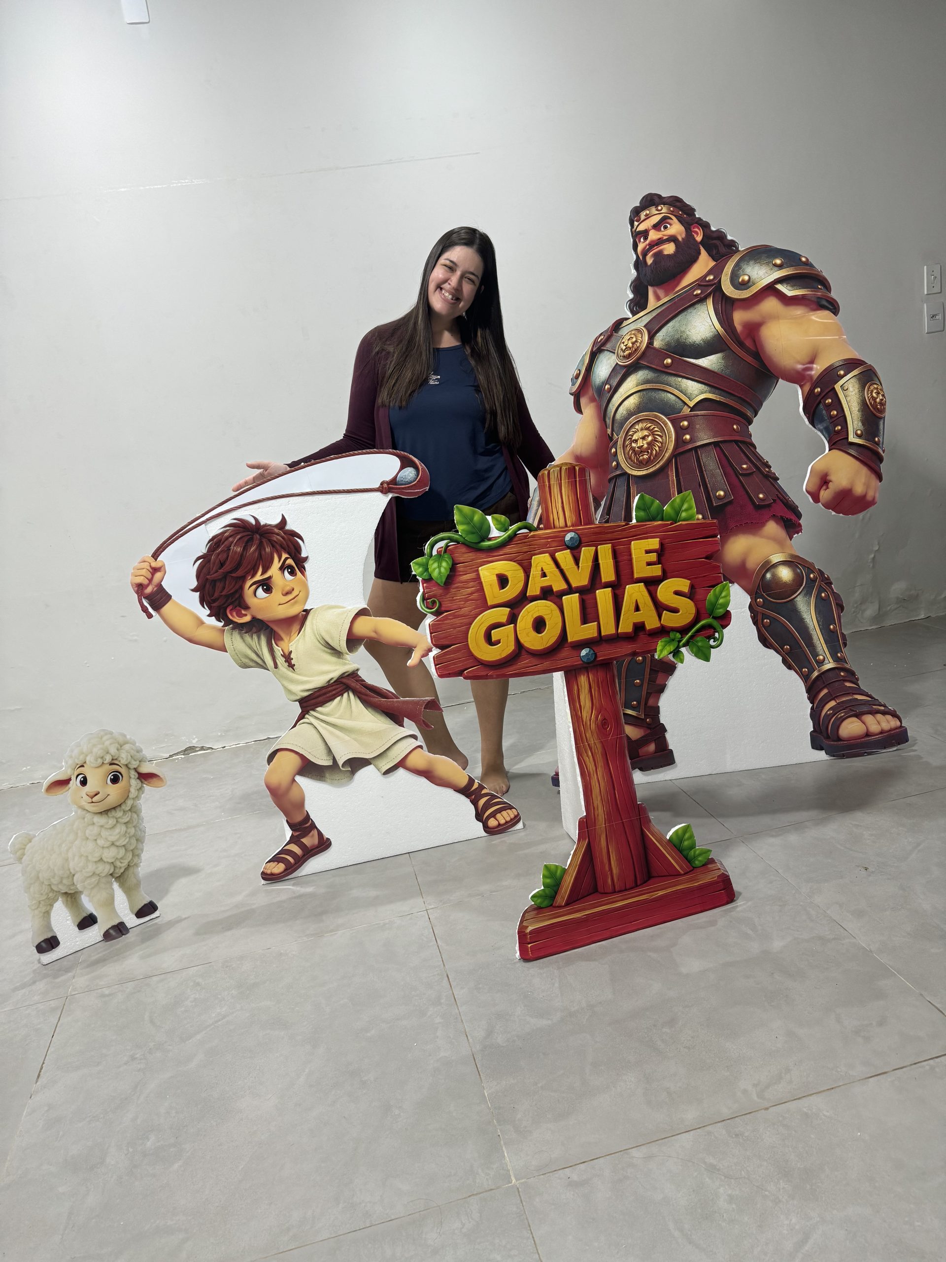 🪨⚔️ CENÁRIO DE HISTÓRIA – DAVI E GOLIAS - Imagem 10
