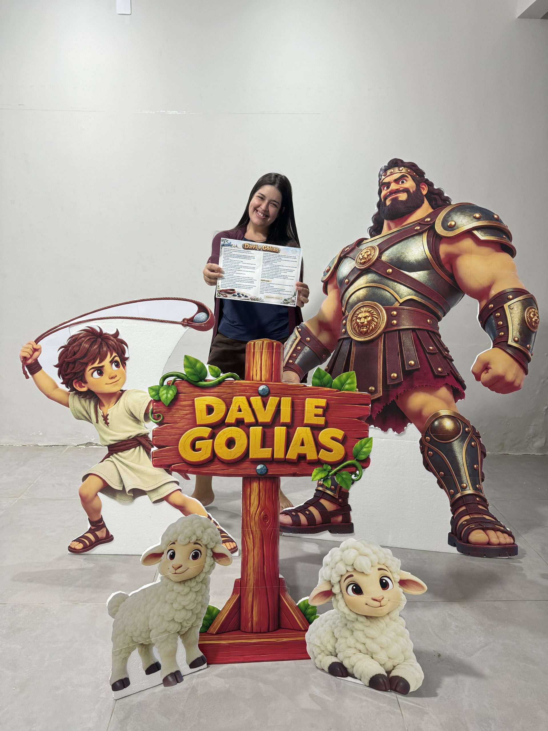 🪨⚔️ CENÁRIO DE HISTÓRIA – DAVI E GOLIAS - Imagem 13