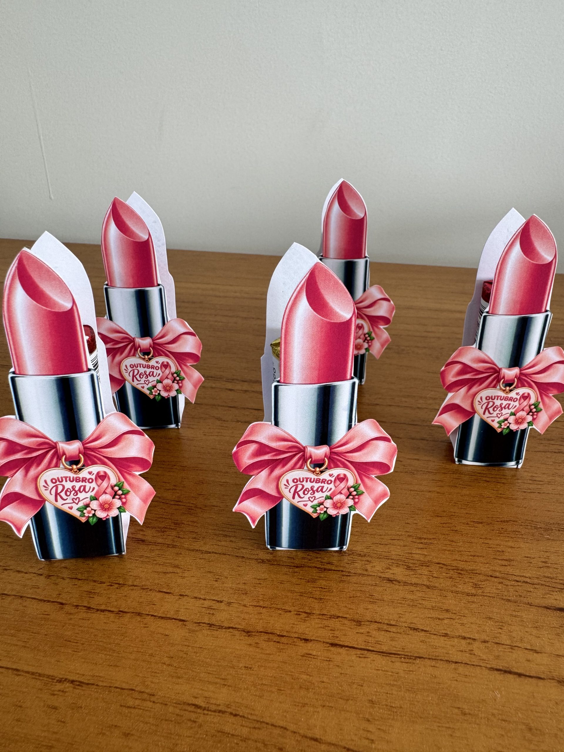 💄🎀 Lembrancinha Batom — Outubro Rosa - Imagem 7