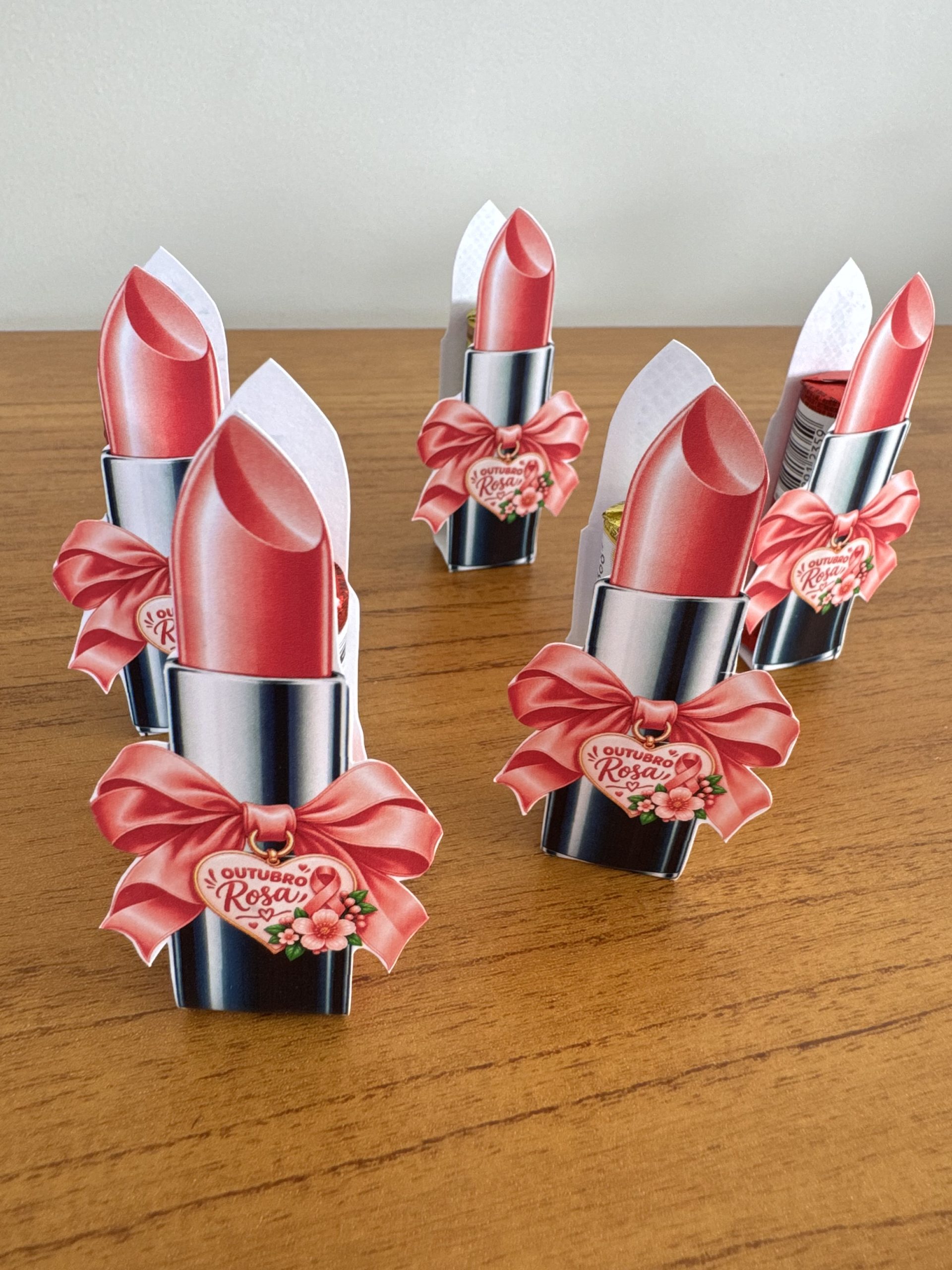 💄🎀 Lembrancinha Batom — Outubro Rosa - Imagem 2