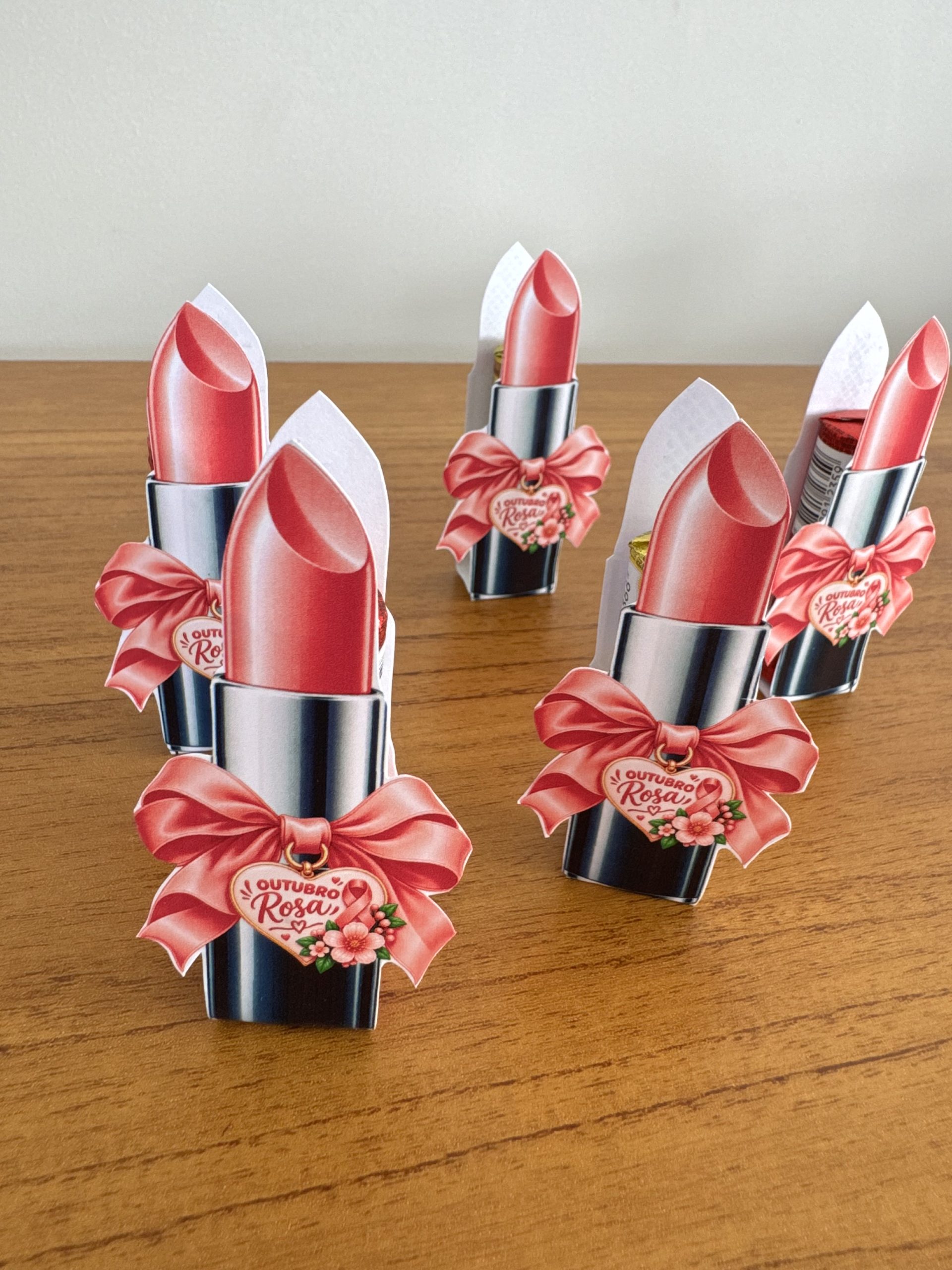 💄🎀 Lembrancinha Batom — Outubro Rosa - Imagem 6